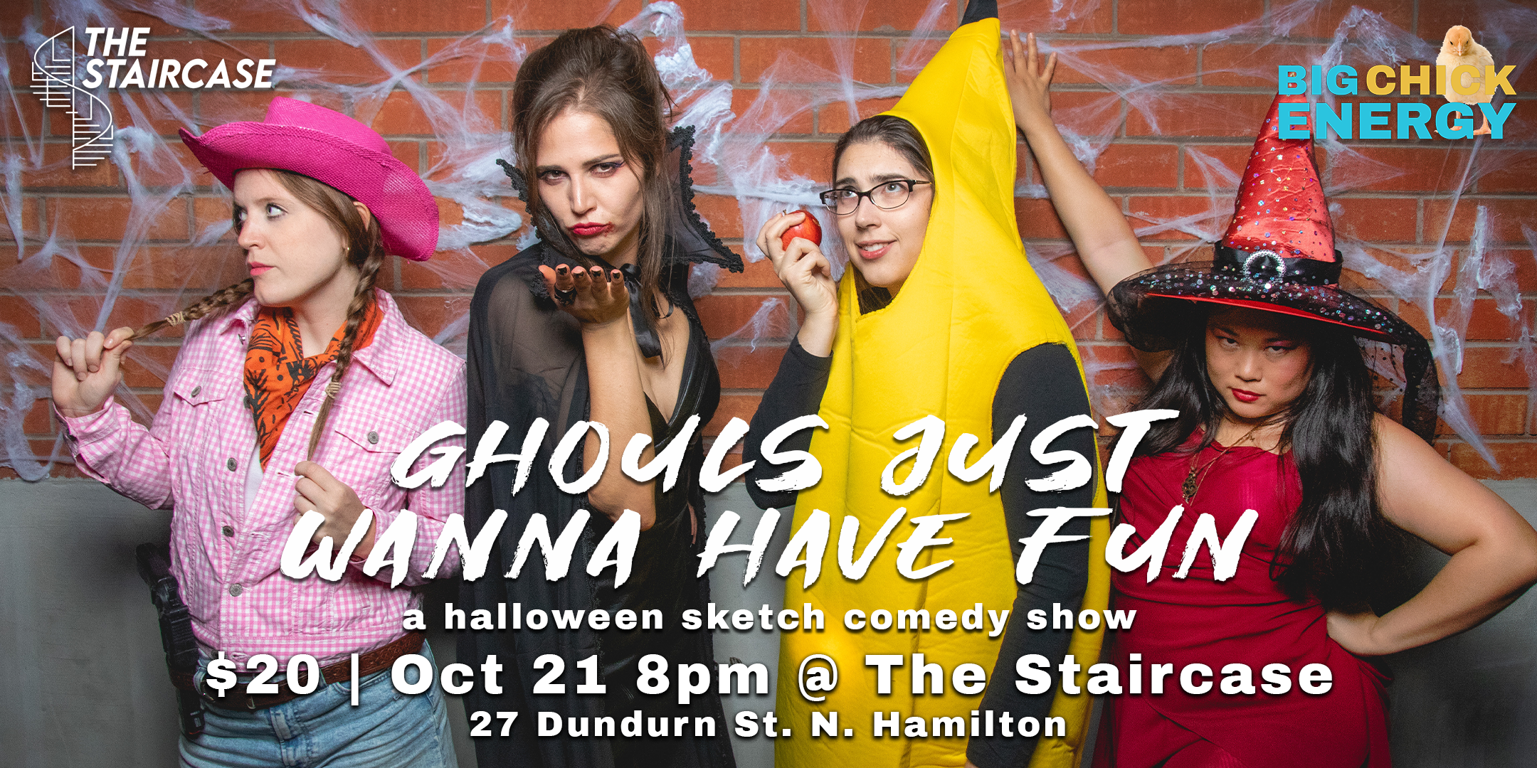 Ghouls Just Wanna Have Fun – A Halloween Sketch Comedy Show (Hamilton)