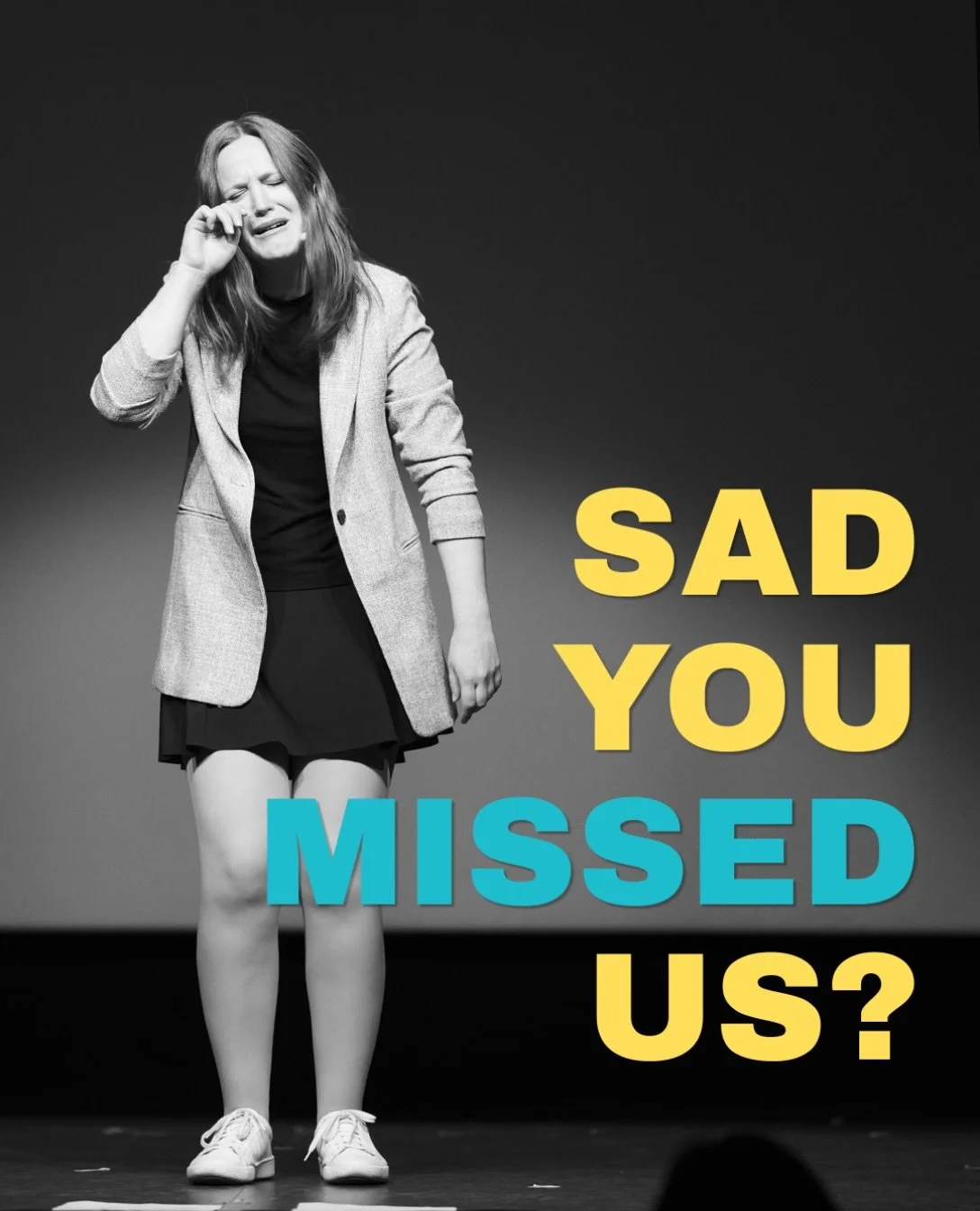 SAD YOU MISSED US?
Avoid the tears and follow the link in our bio to sign up for our newsletter. The Chicks are cooking up some fun shows for 2027 and we&rsquo;ll only message you when and where they&rsquo;re happening. Stay in the loop and catch us 