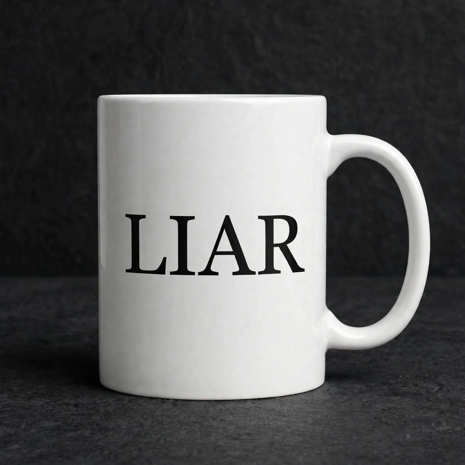 LIAR tea mug