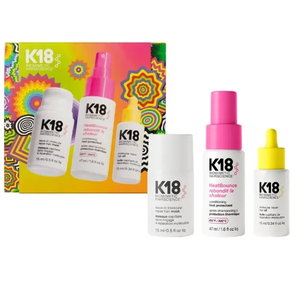 K18 Biomimetic Hairscience: Repair, Protect, Smooth Holiday Kit