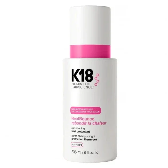 K18 - HeatBounce Conditioning Heat Protectant - 236ml Salon exclusive size
