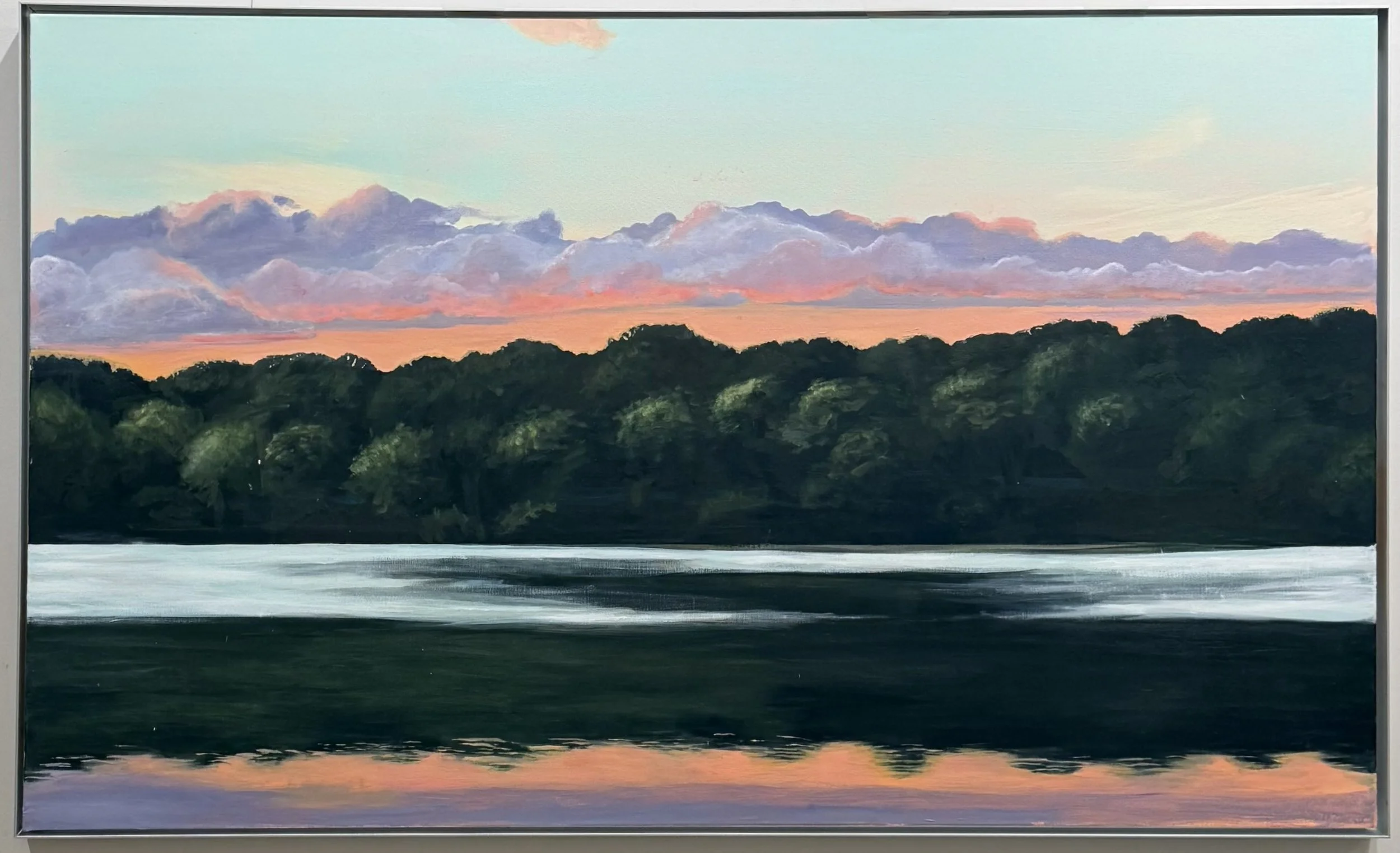Summer Sunset - Jamaica Pond