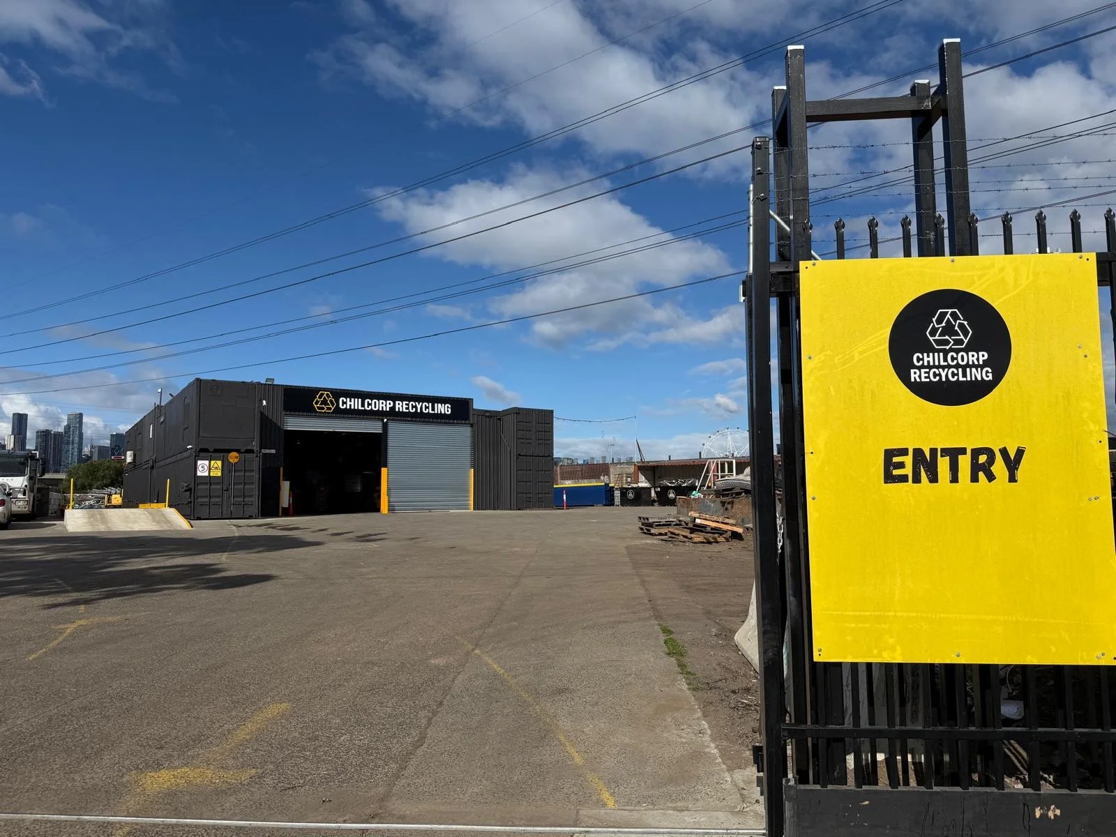 West Melbourne — yard entrance