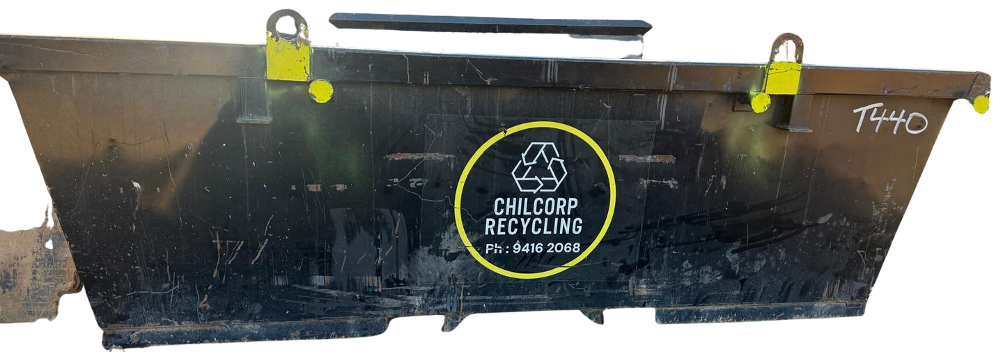 Chilcorp 4M scrap metal bin from the bin sizes guide