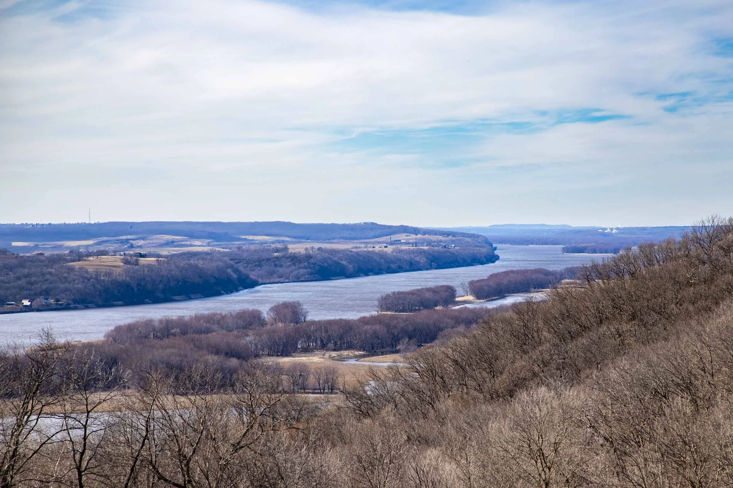 The magnificent Mississippi River and what surrounds it.
