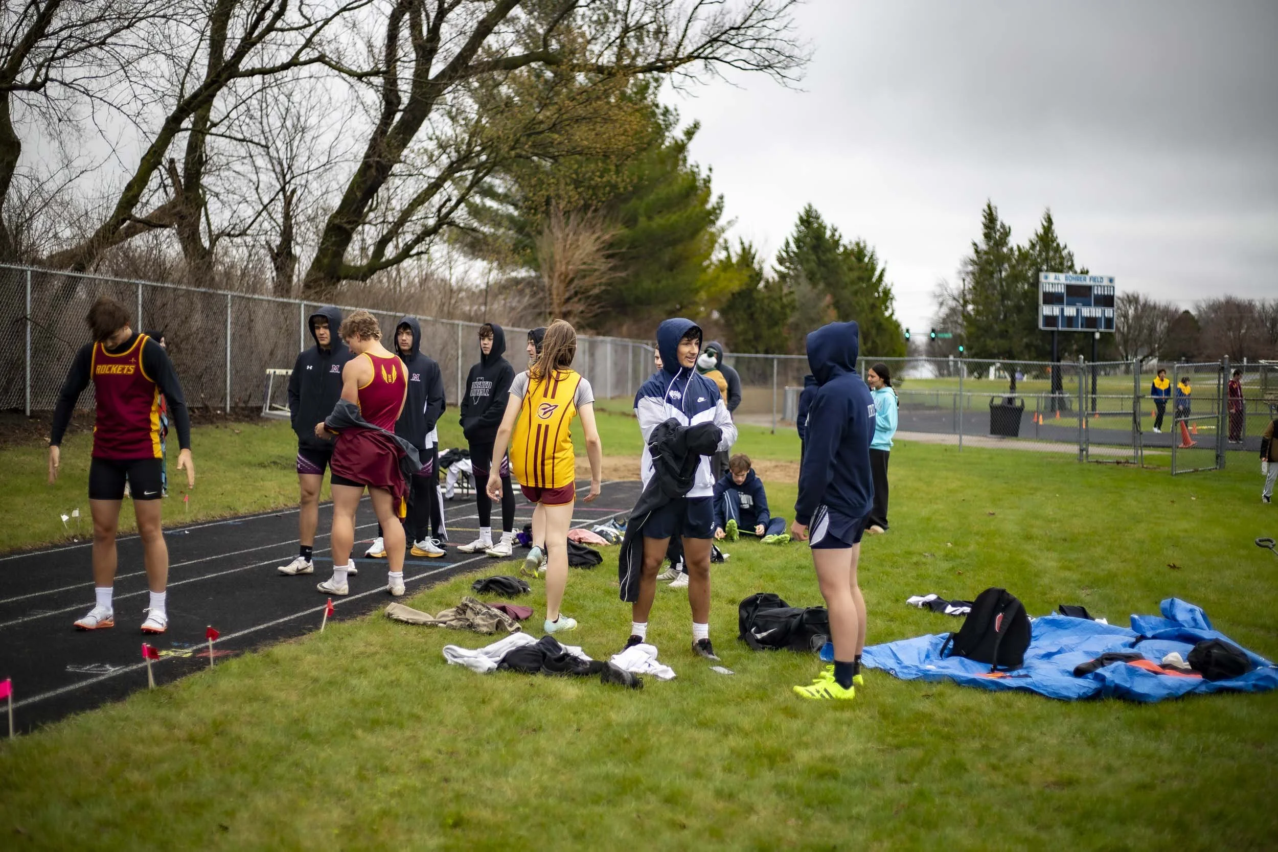 Long Jump section