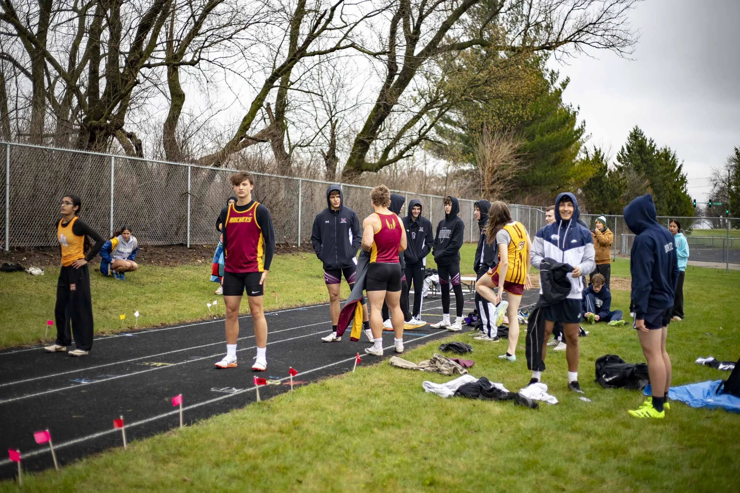 Long Jump section