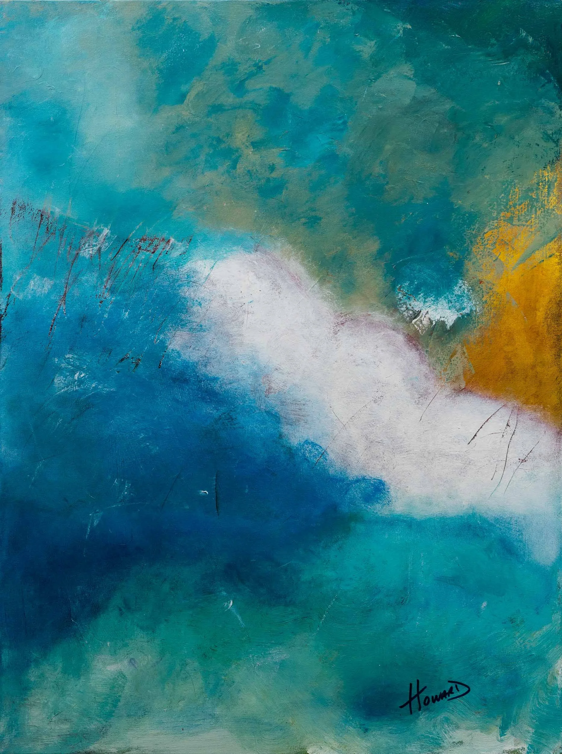 Seaside Rendezvous 
30x40/Acrylic