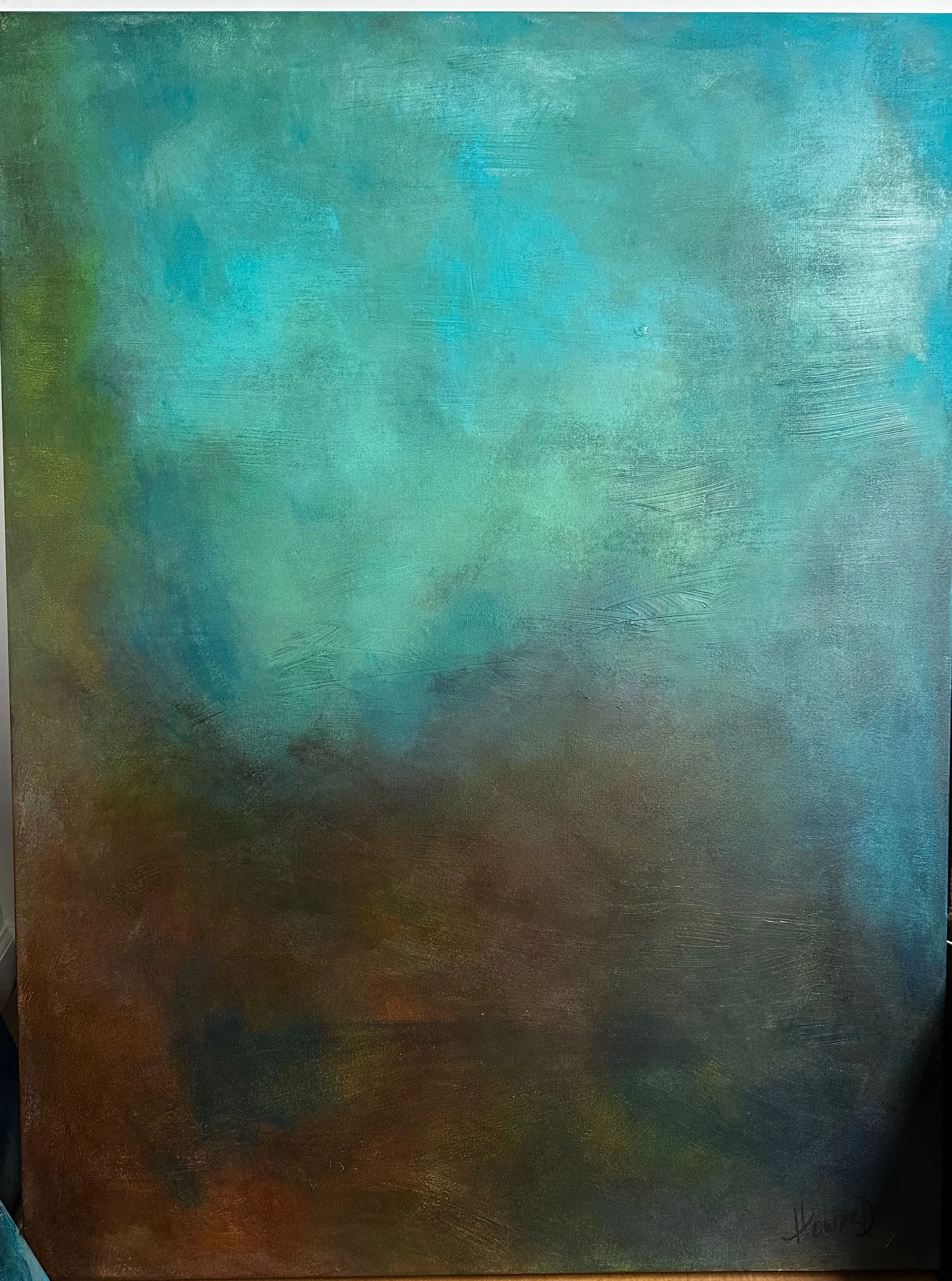 Obscured by Clouds
36x48/Acrylic