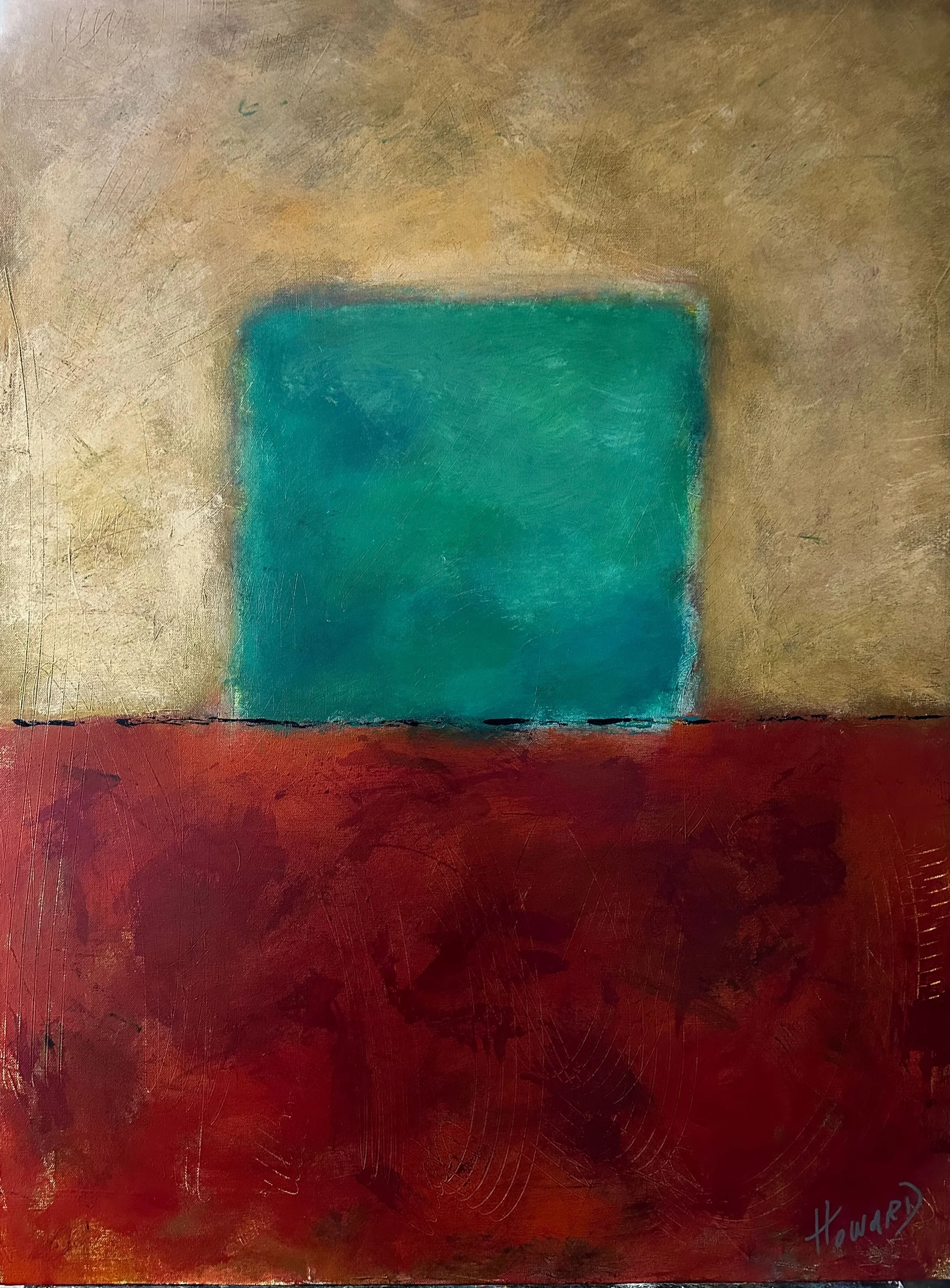 Thinking inside the box
30x40/Acrylic