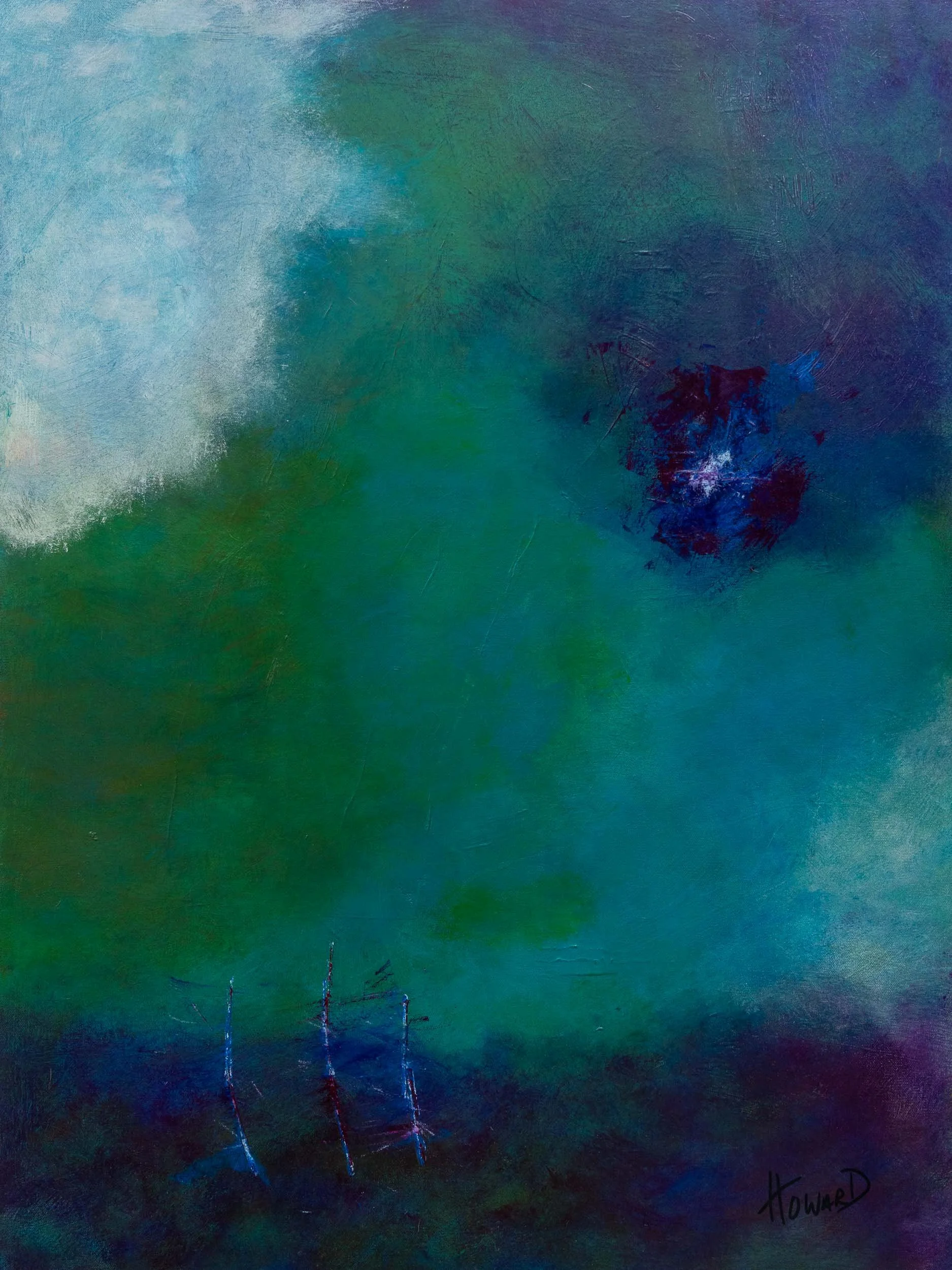 Spectres
30x40/Acrylic 