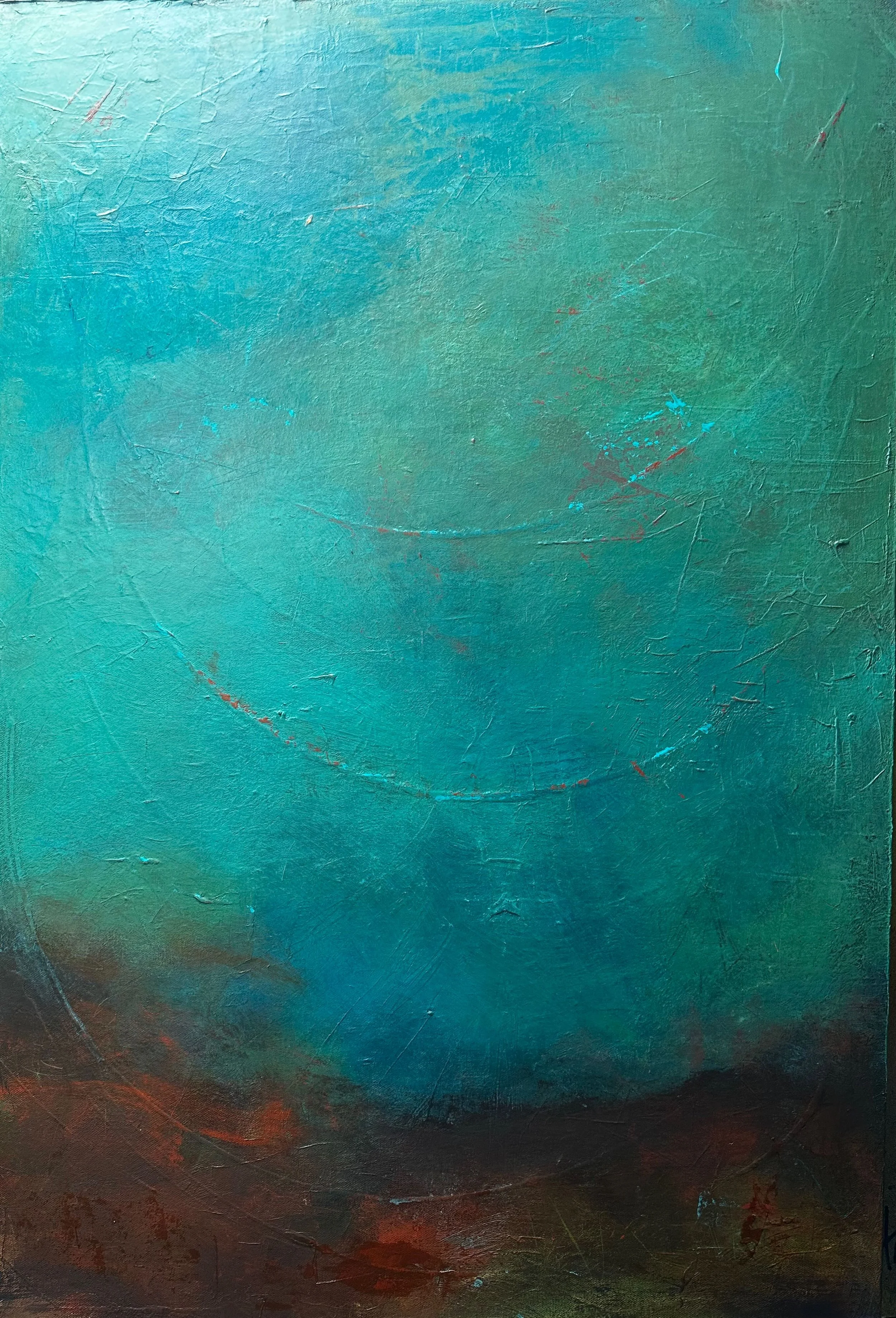 Ocean Floor
36x48/Acrylic
