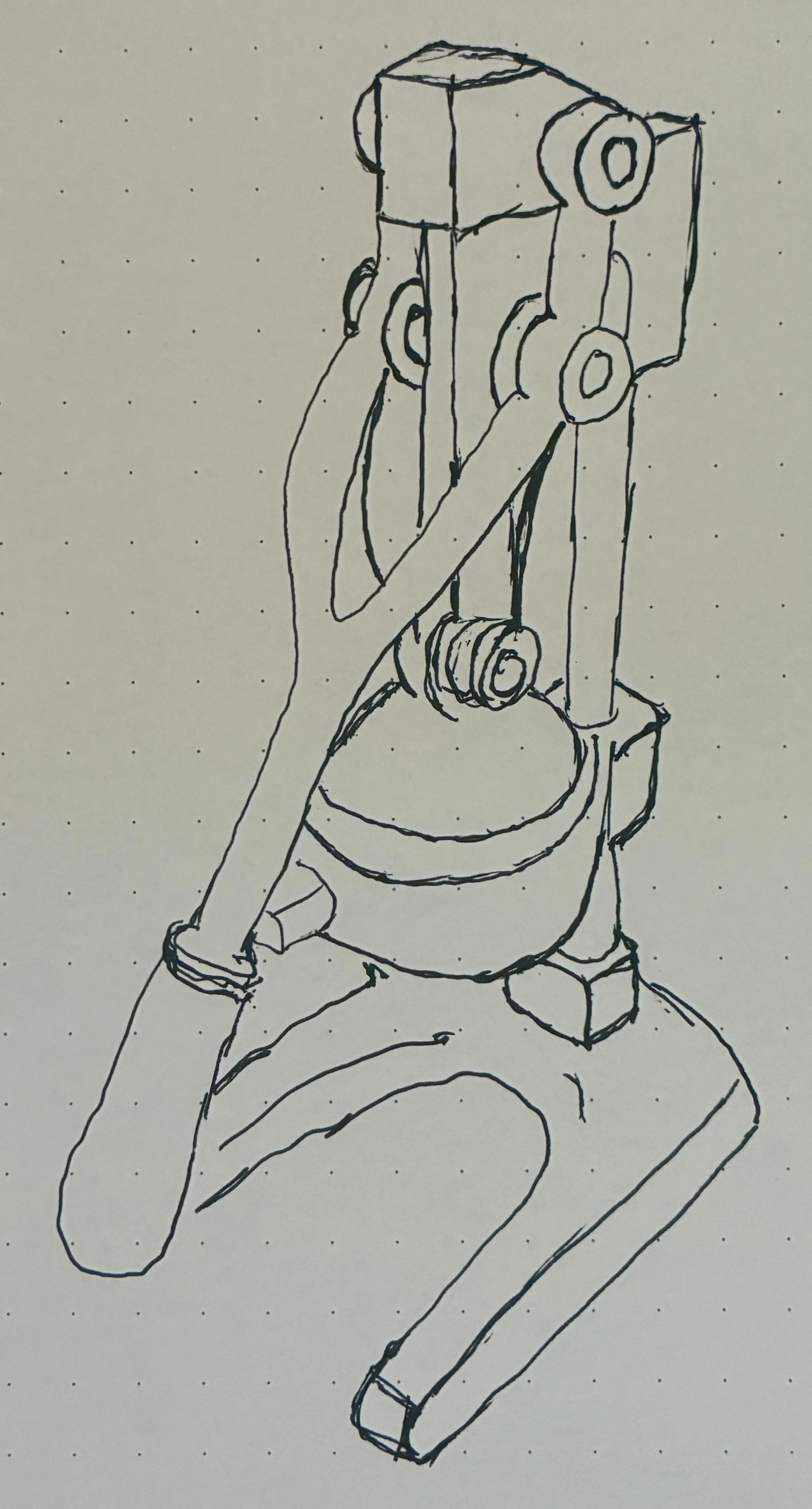 Manual juice press