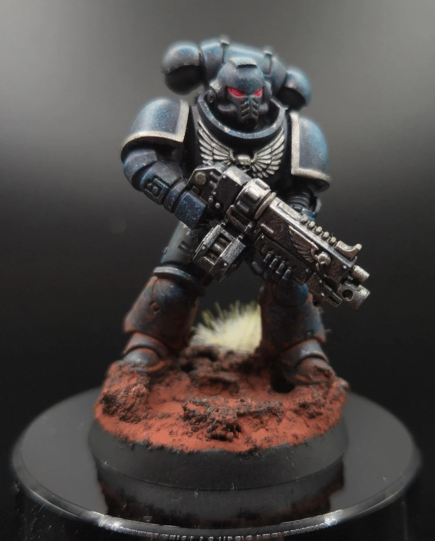 They shall know no fear

#spacemarine #warhammer40k #miniatures #miniaturepainting #hobby