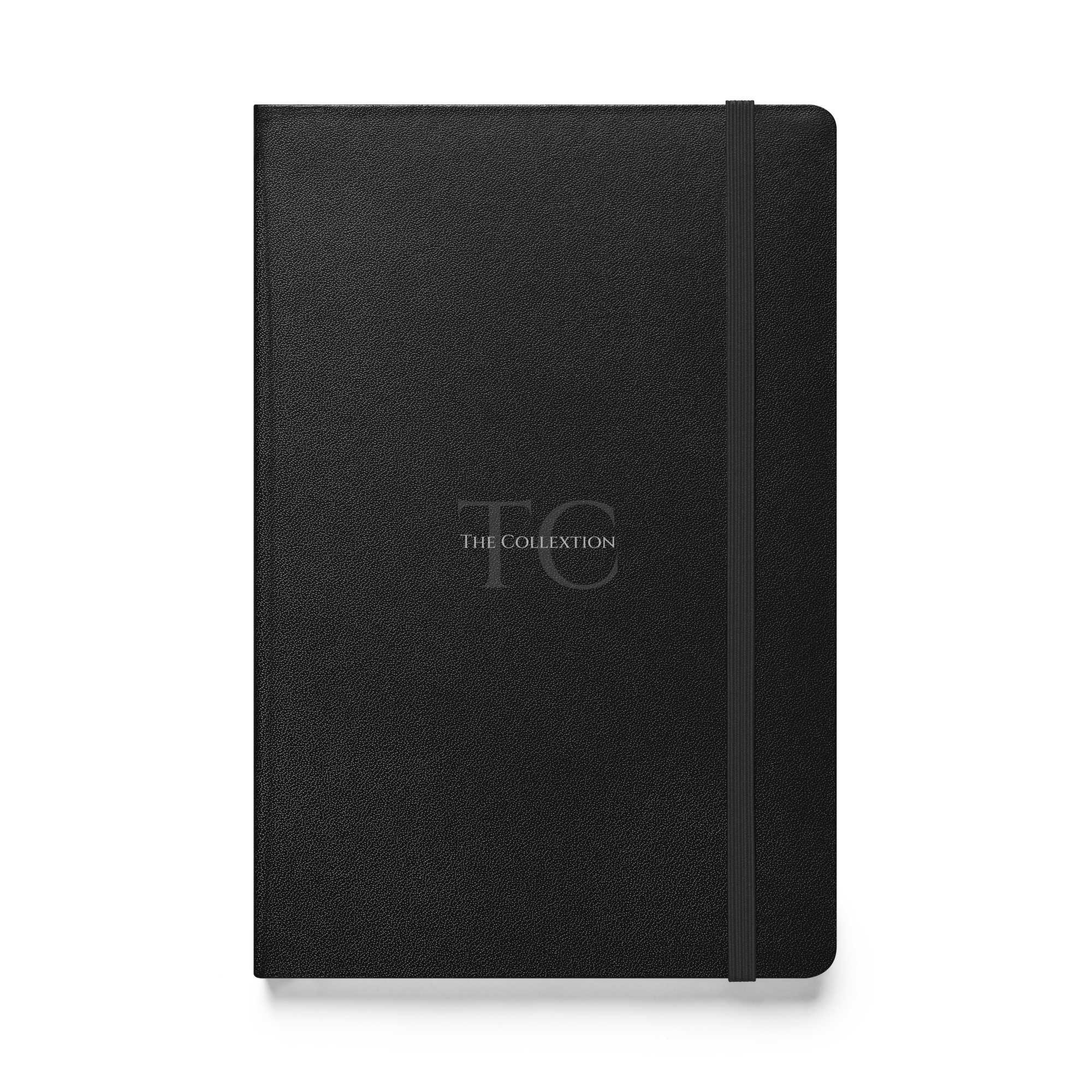 Black hardcover journal with The Collextion branding.