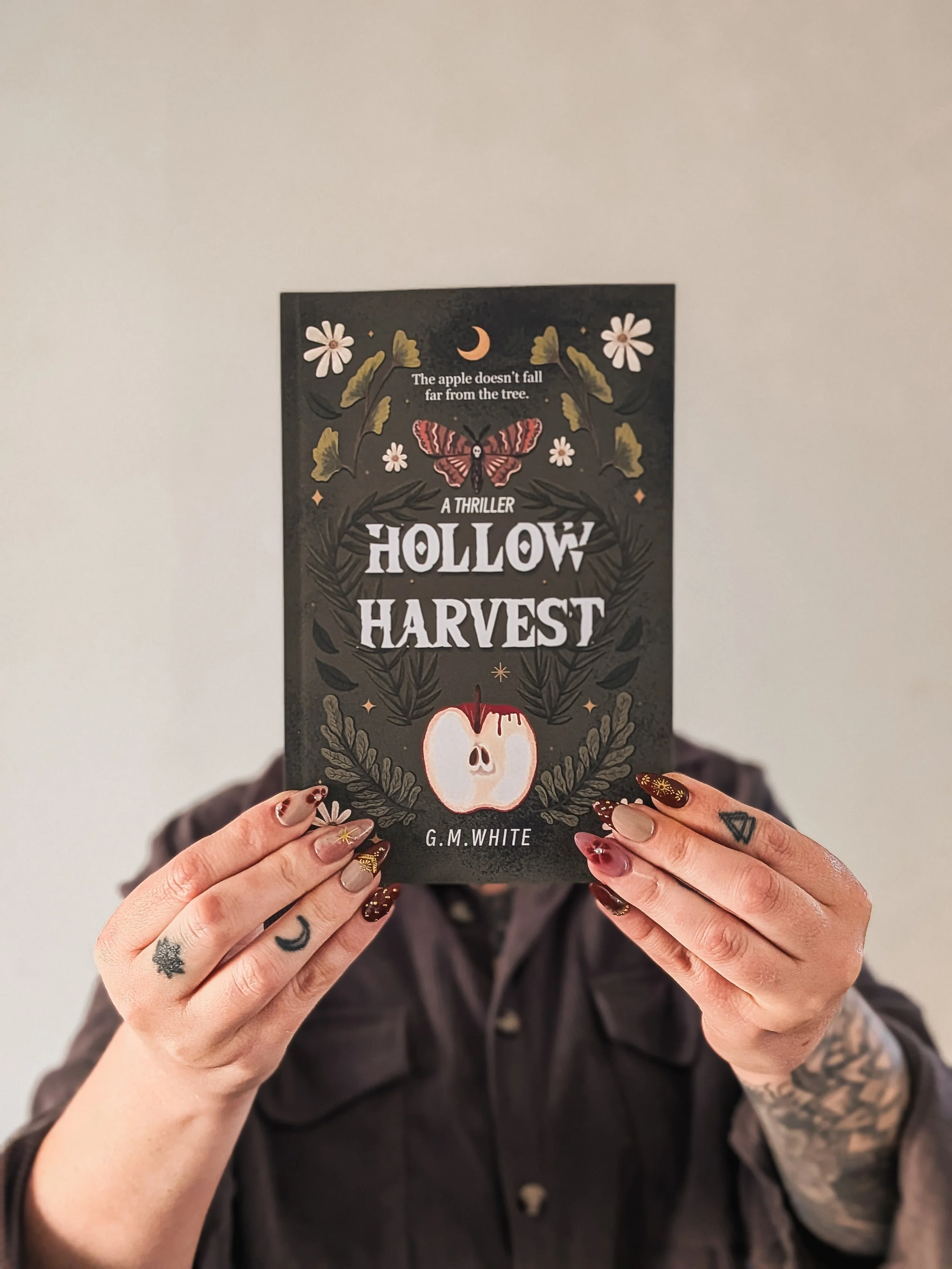 Hollow Harvest signed paperback