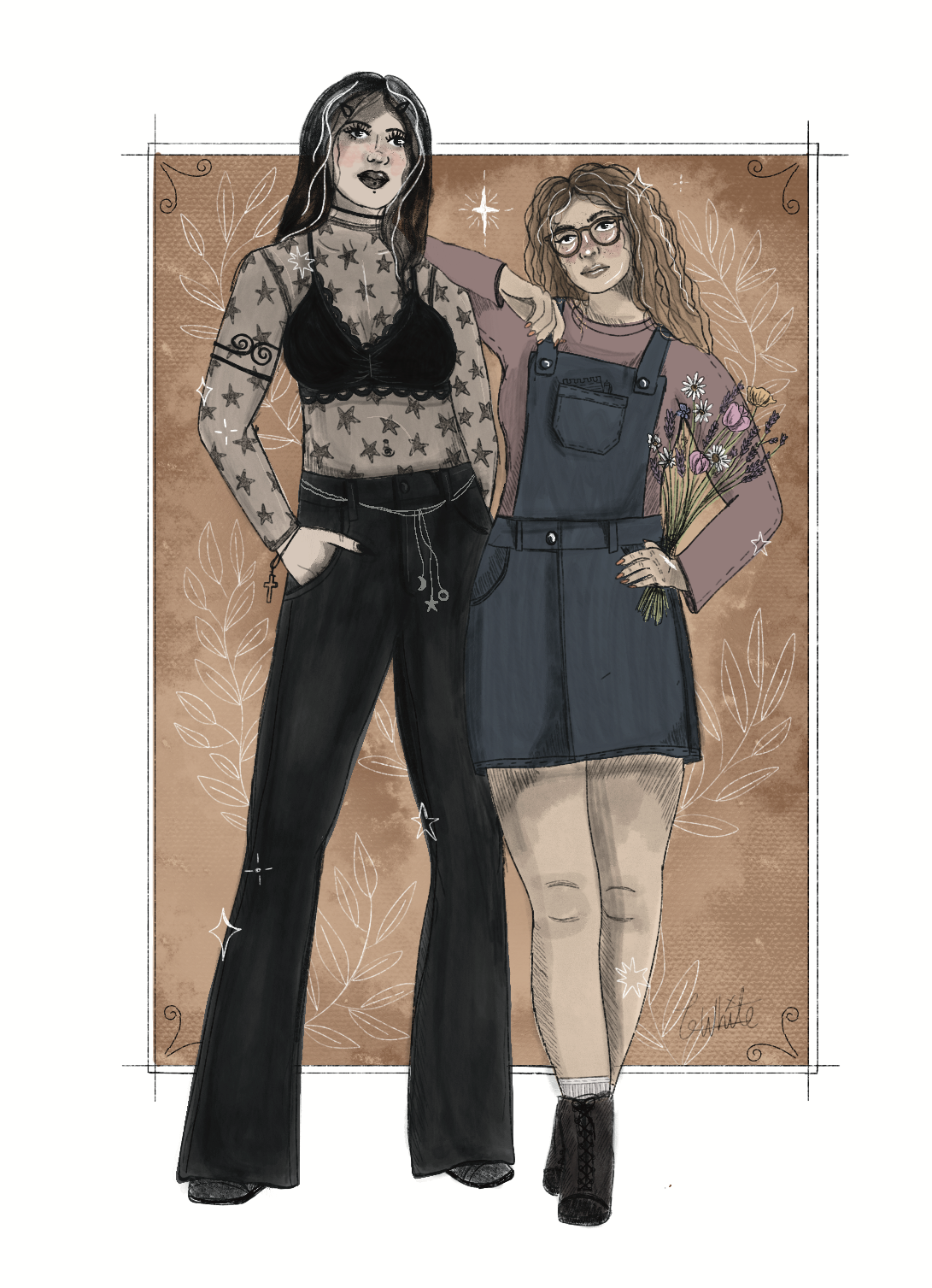 Della and Aster - Hellebore