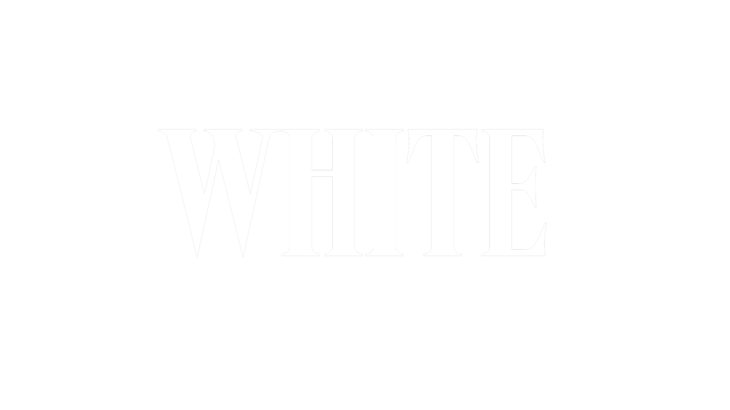 Text on a black background that reads 'WHAT IS THE WHITE' in white, bold, capital letters.