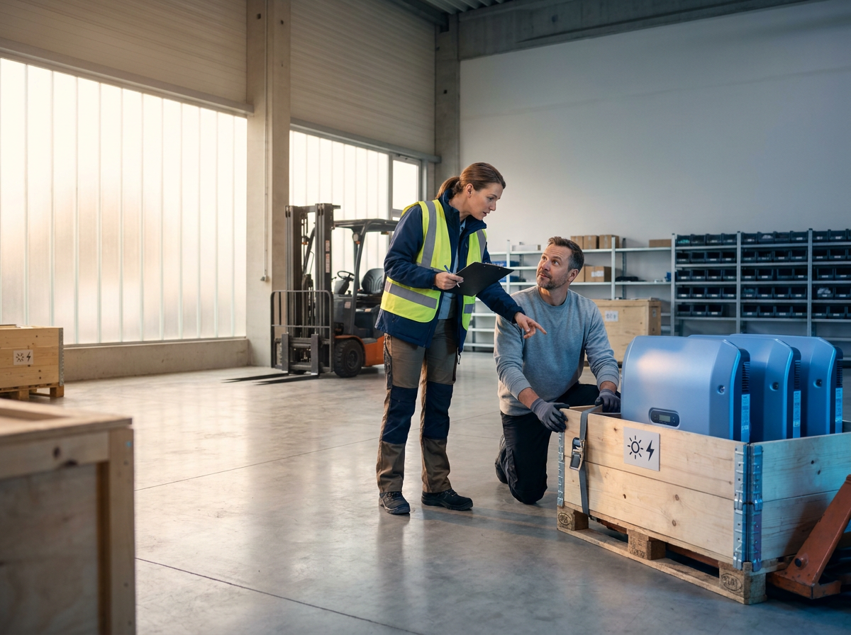 Solar Equipment Logistics