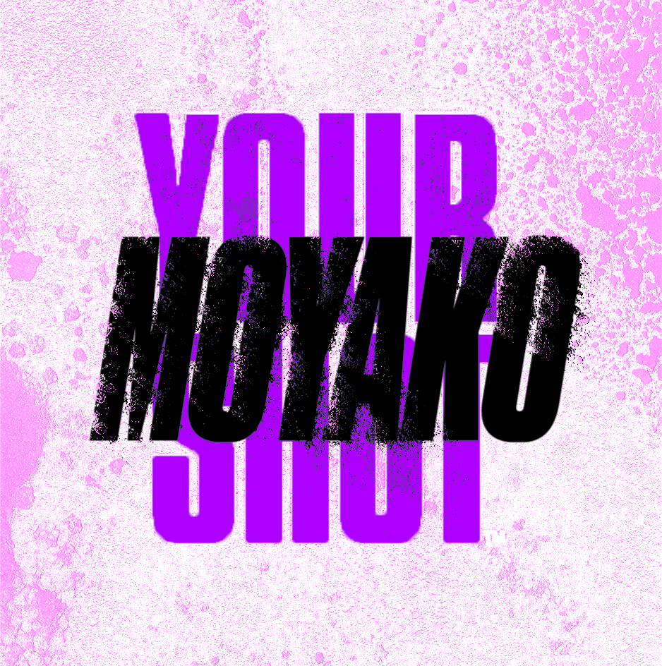 Text saying 'Your Hoya Style' with a pink splattered background.