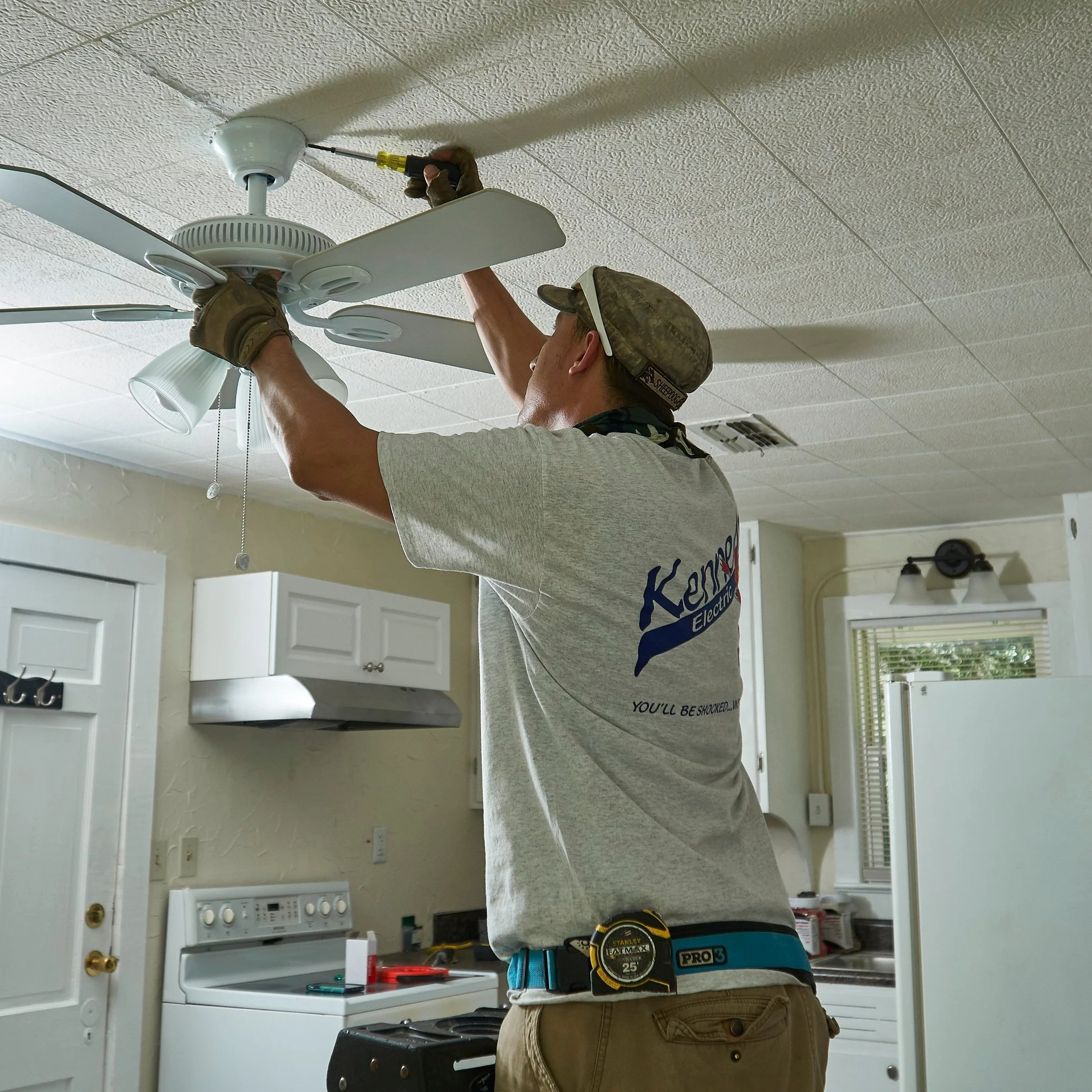Improving Comfort and Energy Efficiency with Ceiling Fan Installation