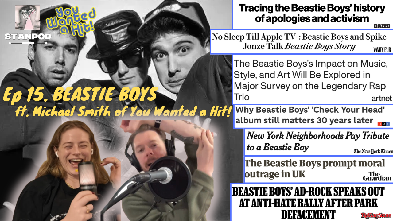 Ep 15. The Beastie Boys ft. Michael Smith of You Wanted a Hit! Podcast
