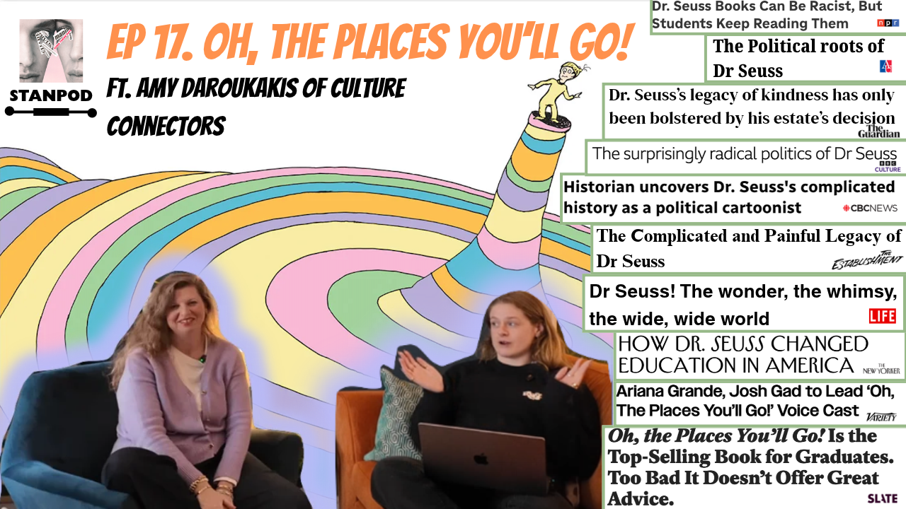 Ep 17. Oh, The Places You’ll Go! ft. Amy Daroukakis