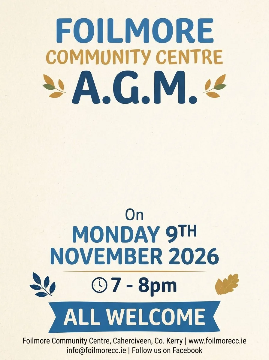 Folimore Community Centre A.G.M
