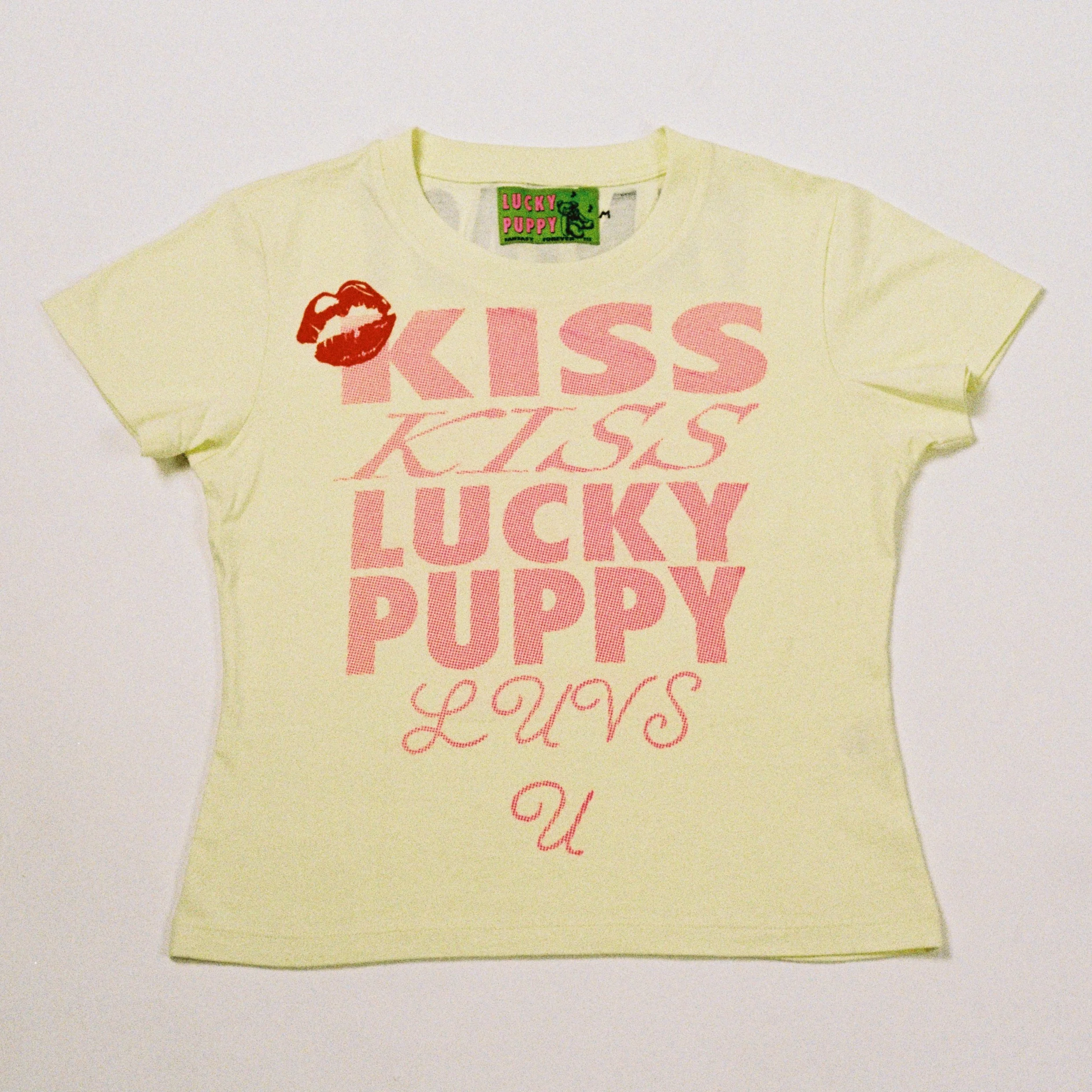LUCKY PUPPY LOGO BABY TEE M