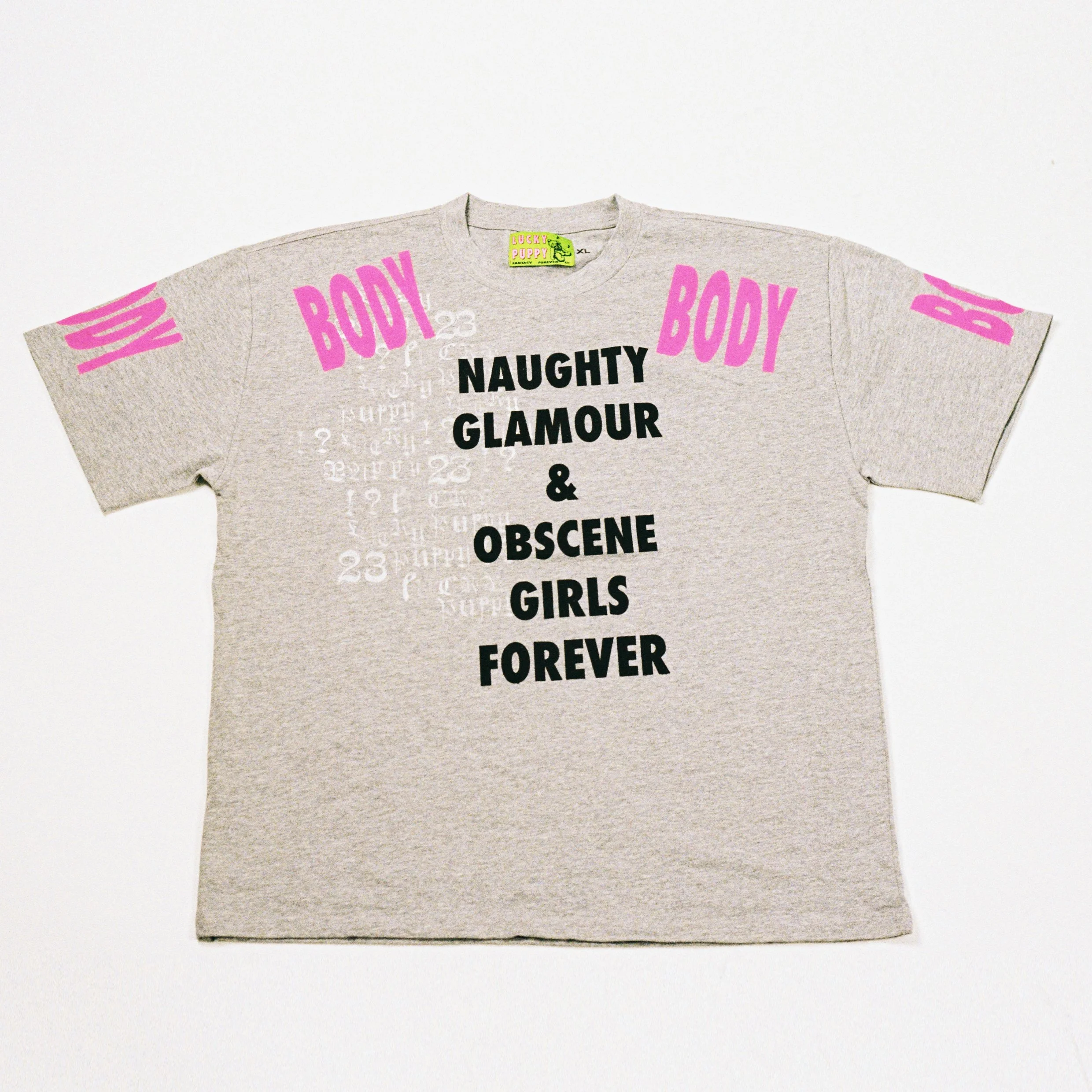 NAUGHTY GLAMOUR OVERPRINT XL
