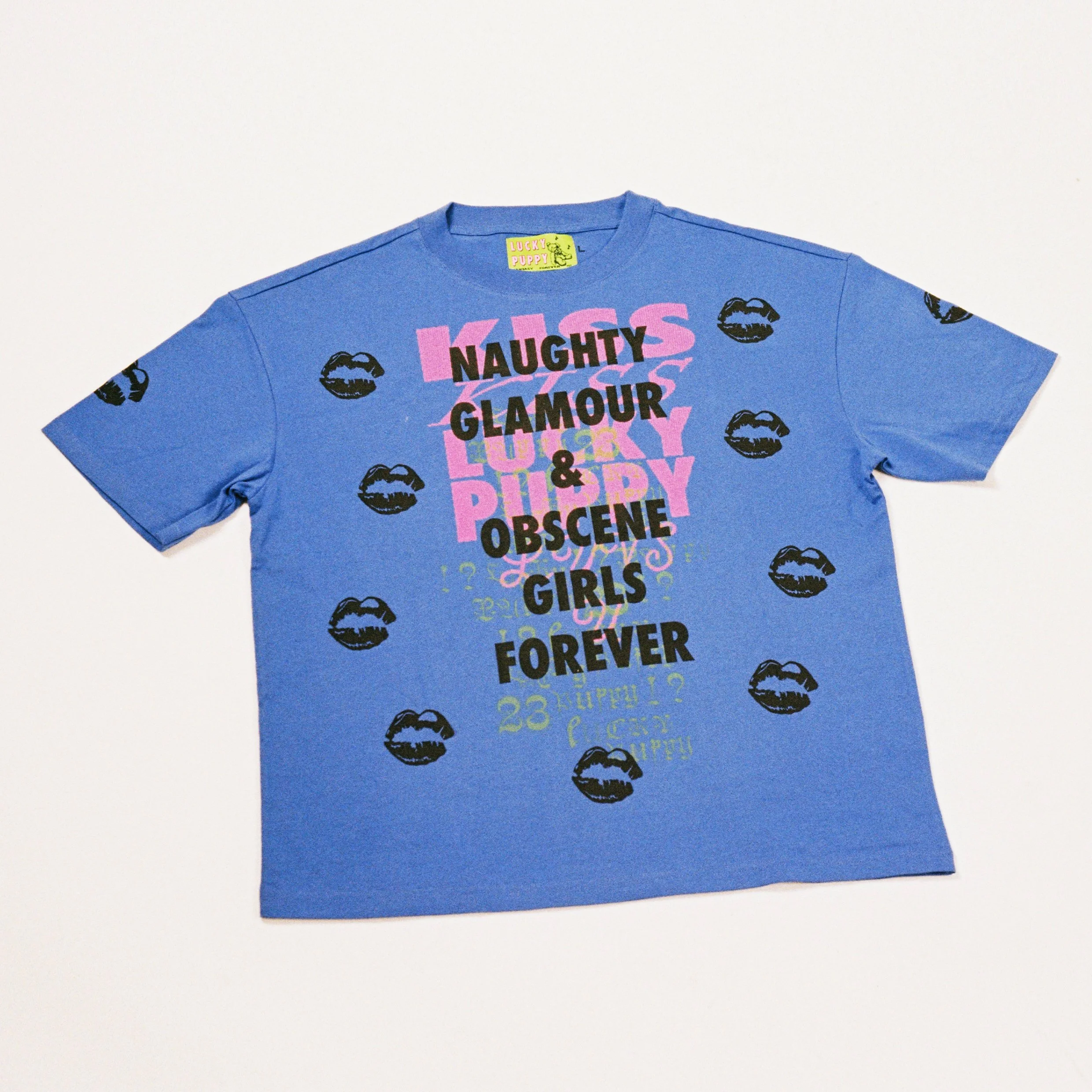 NAUGHTY GLAMOUR KISS KISS L