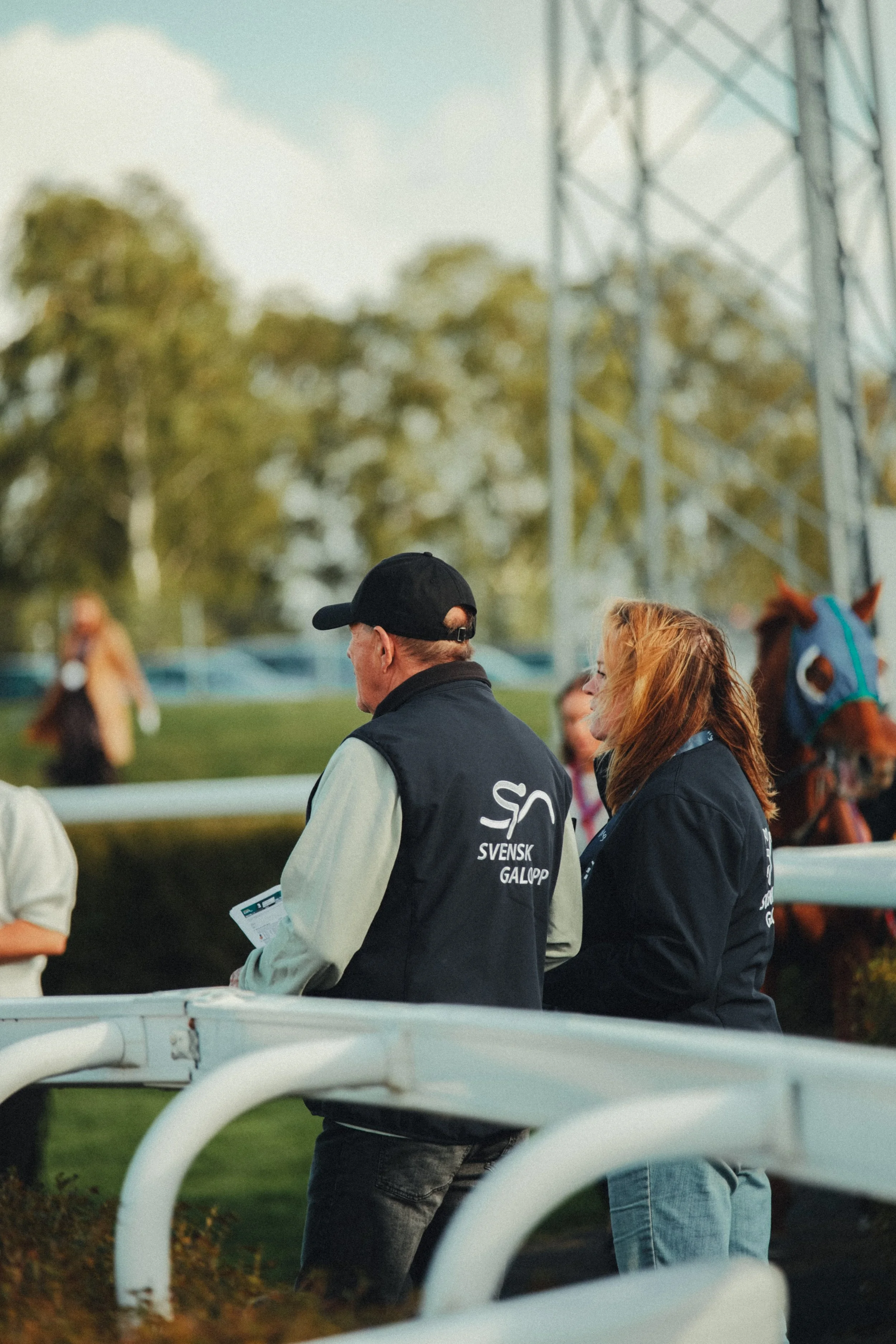Event | Funktionärer vid galoppbanan på Bro Park