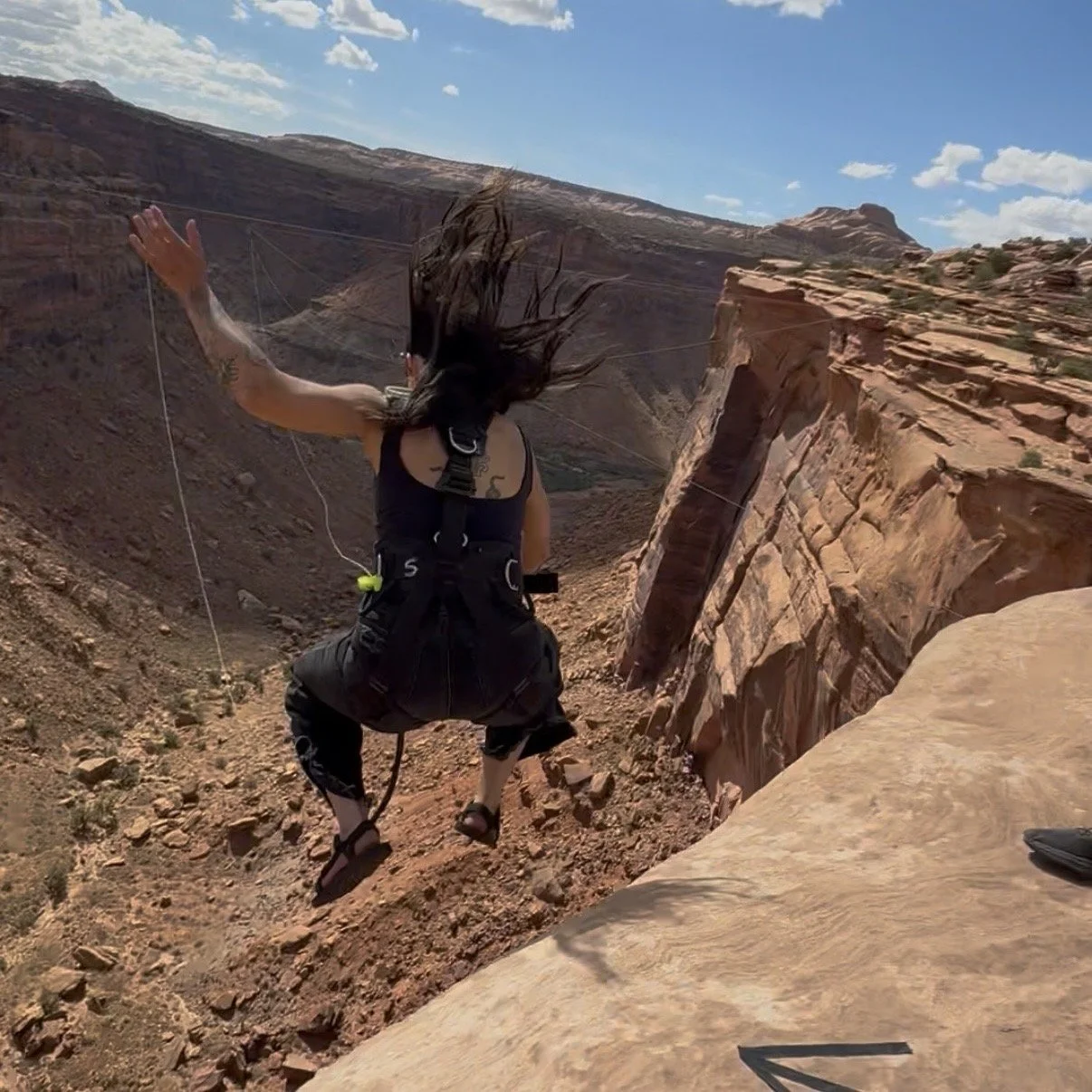 Moab Swingers rope swing