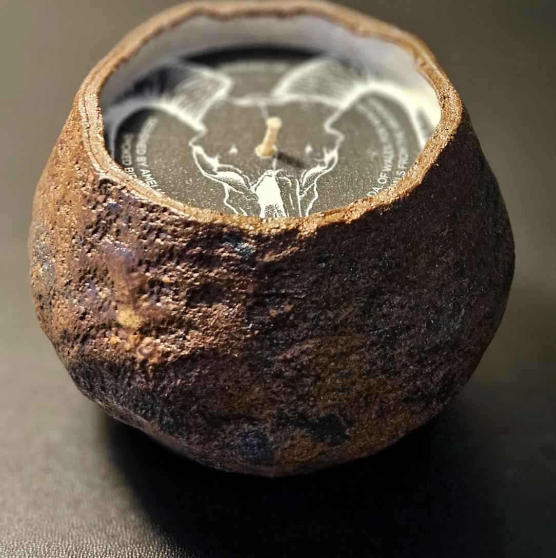 CERAMIC YNYSHIR CANDLE
