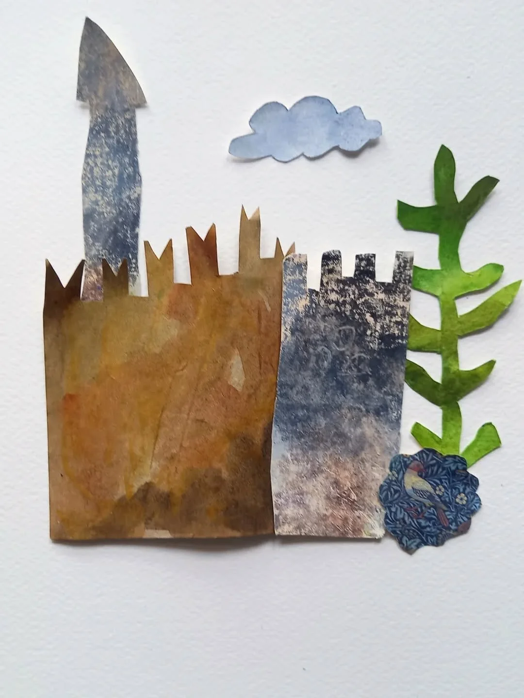Building a world, one fragment at a time.

In recent months, my desk has been a landscape of paper stones, hand-cut towers, and layered textures. There is a quiet magic in watching an architecture emerge from the mix of gouache, pencils, and the deep