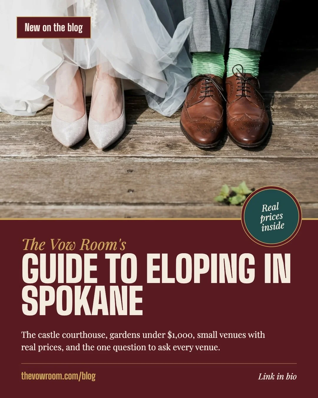 Read all about it. 🗞️ #elope #spokane #guide