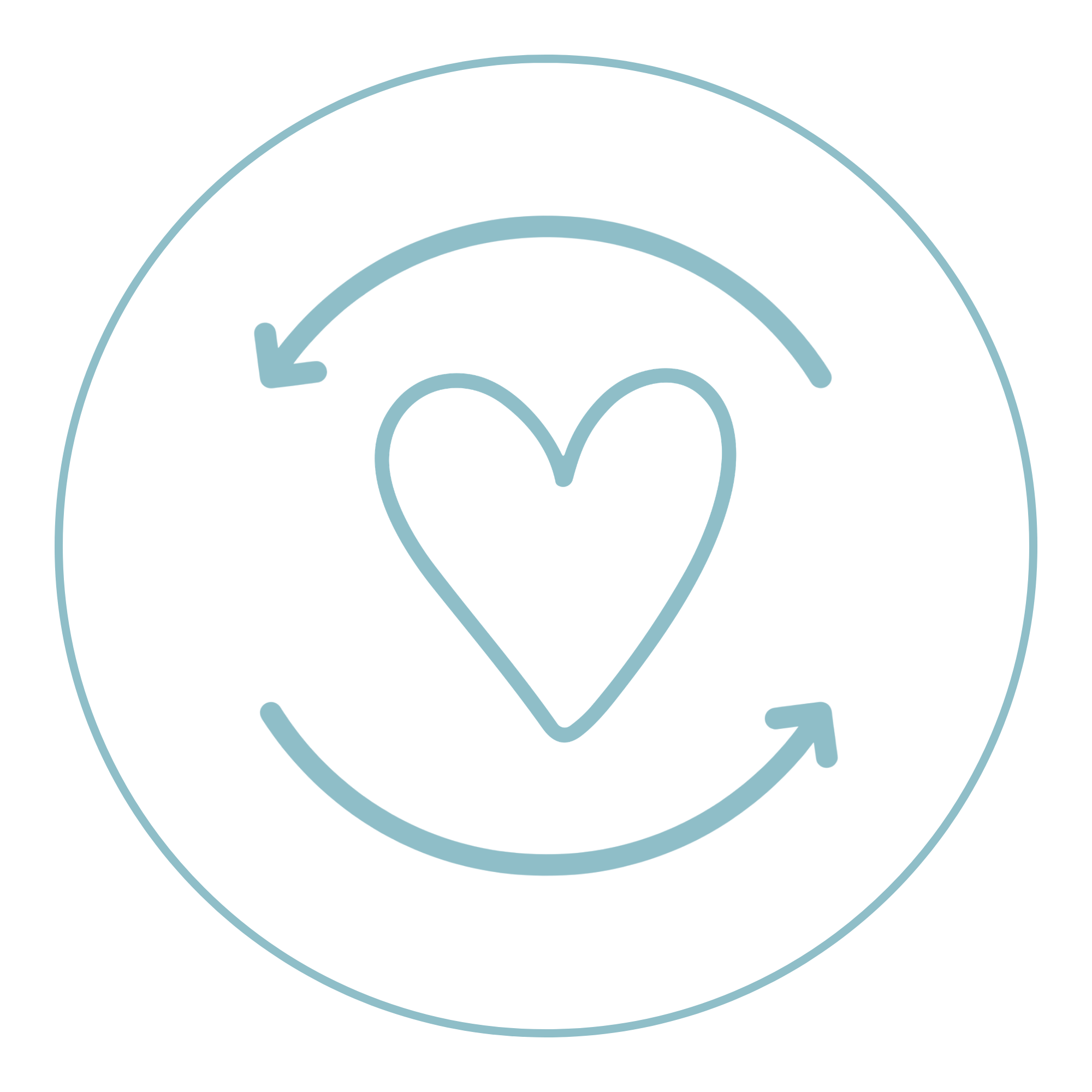 PLV Respect brand value icon representing professional care, open perspectives, and mutual trust with livestock clients.