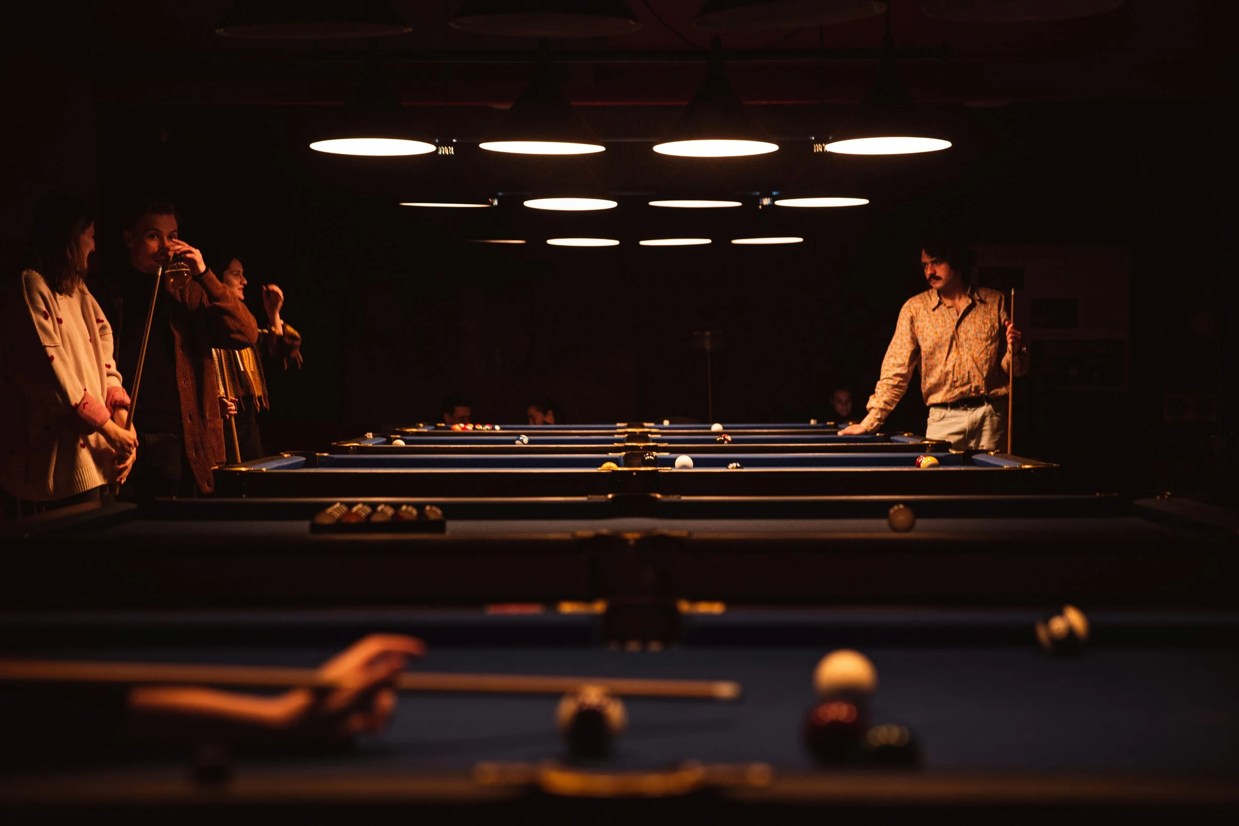 The Poolroom as a Social Club