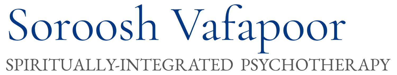 Soroosh Vafapoor Spiritually-Integrated Psychotherapy