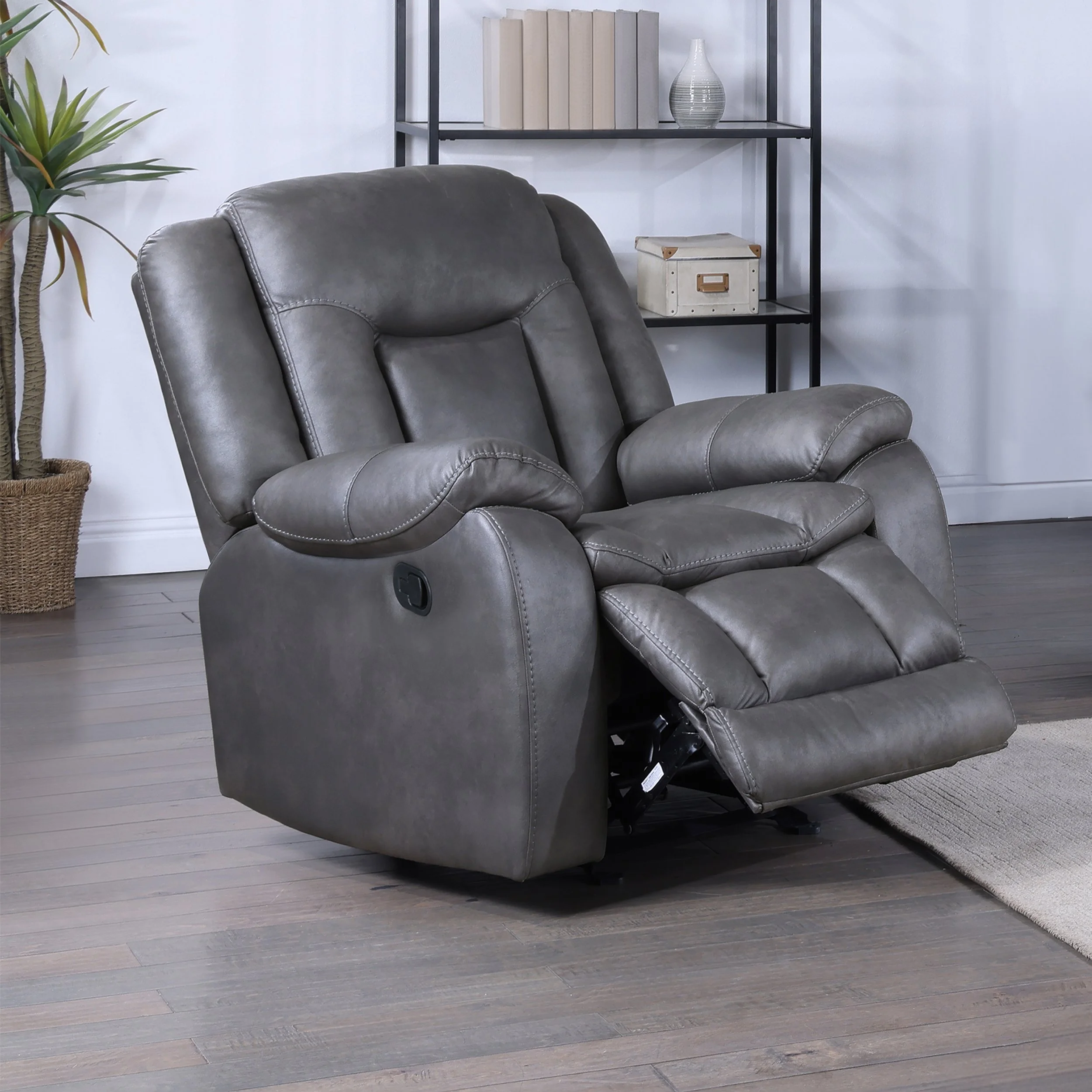MORELLO GLIDER RECLINER- GRAY