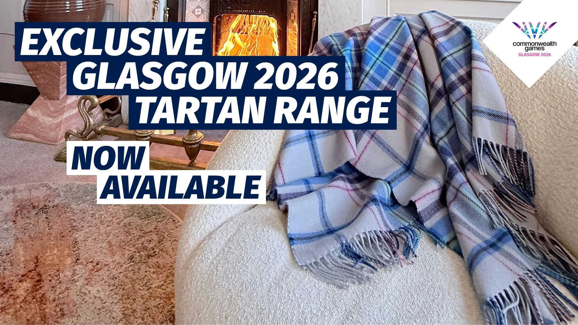 A Tartan Bonnie and Fine: Glasgow 2026 unveils new merchandise collection