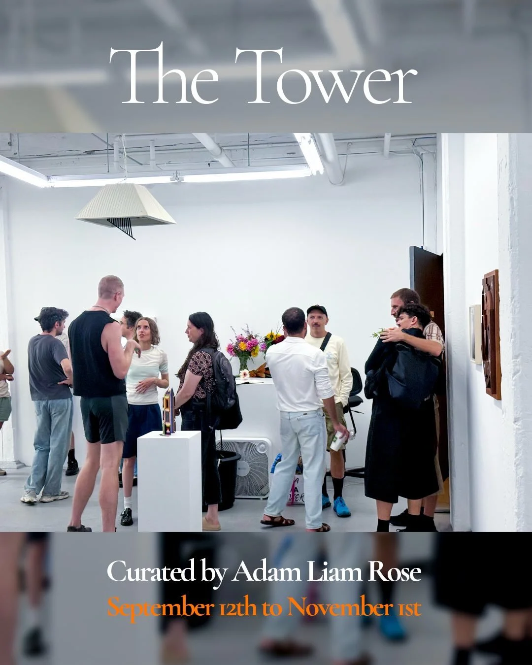 I&rsquo;m proud to be exhibiting among so many great artists at @oygprojects in The Tower, curated by @adamliamrose. It&rsquo;s a very eclectic gathering of works by at least 2 dozen artists between two rooms. The opening was renewably electric and i