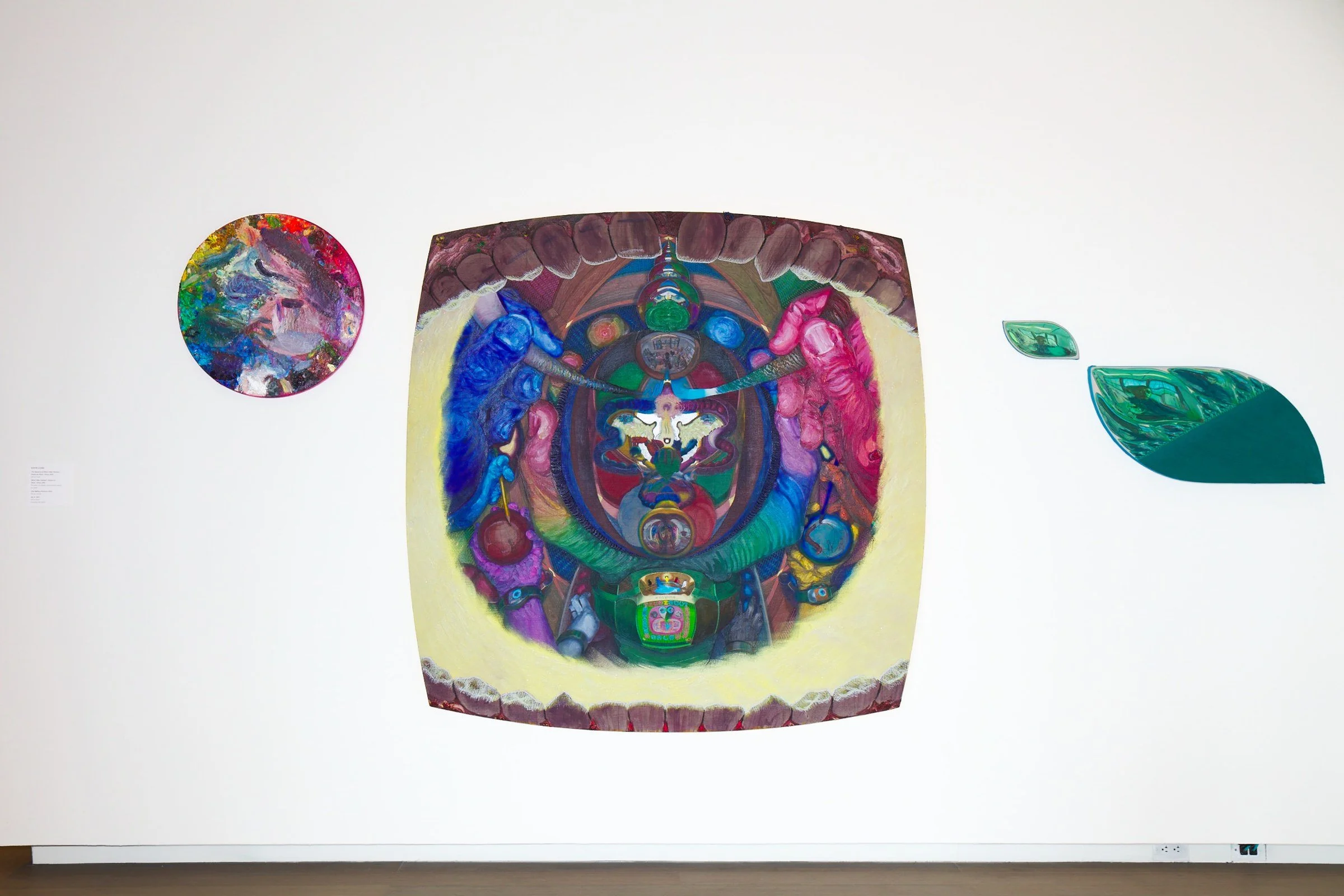 Thesis exhibition — wall view