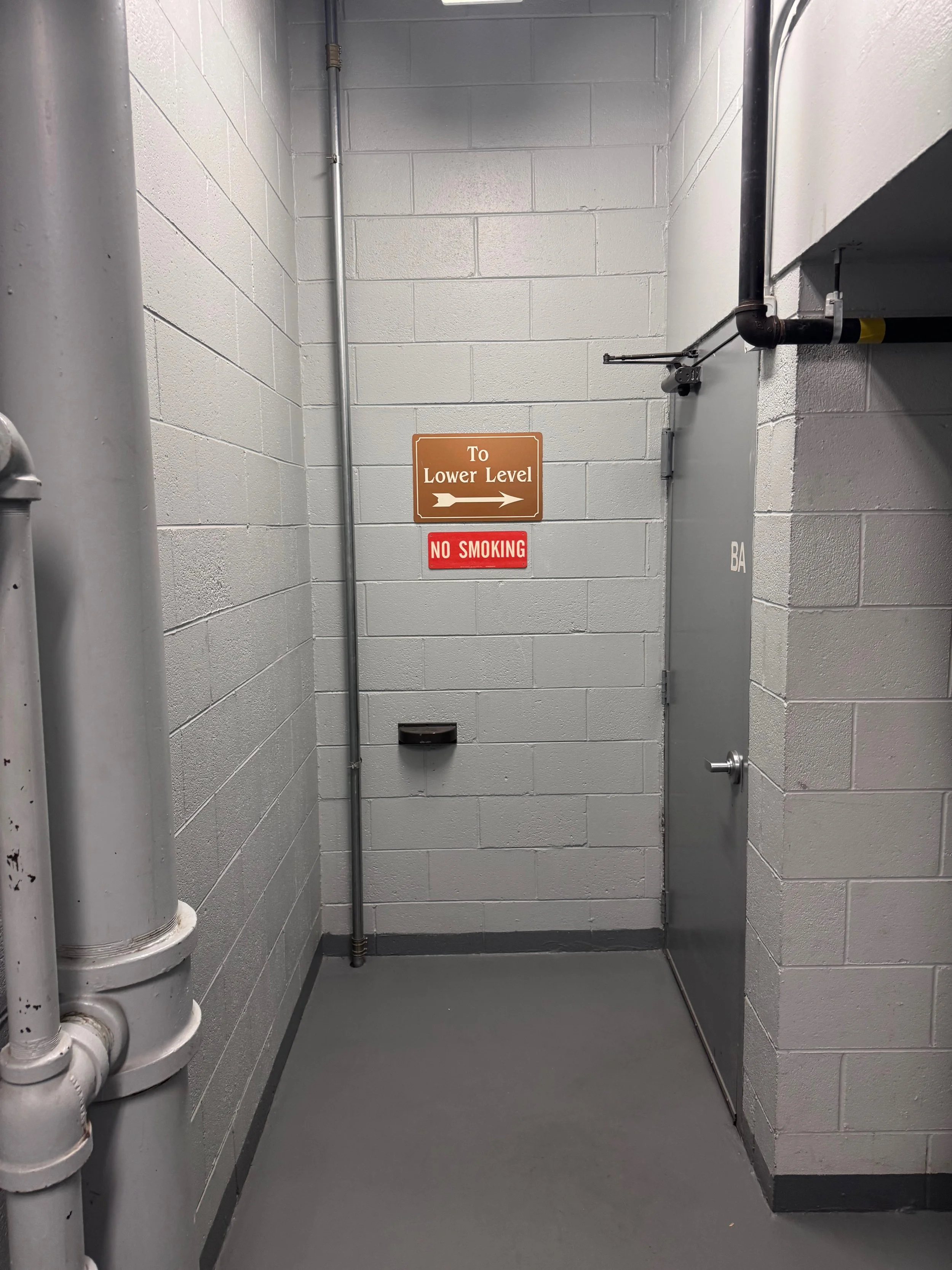 Inner Lobby Basement Stairs Access
