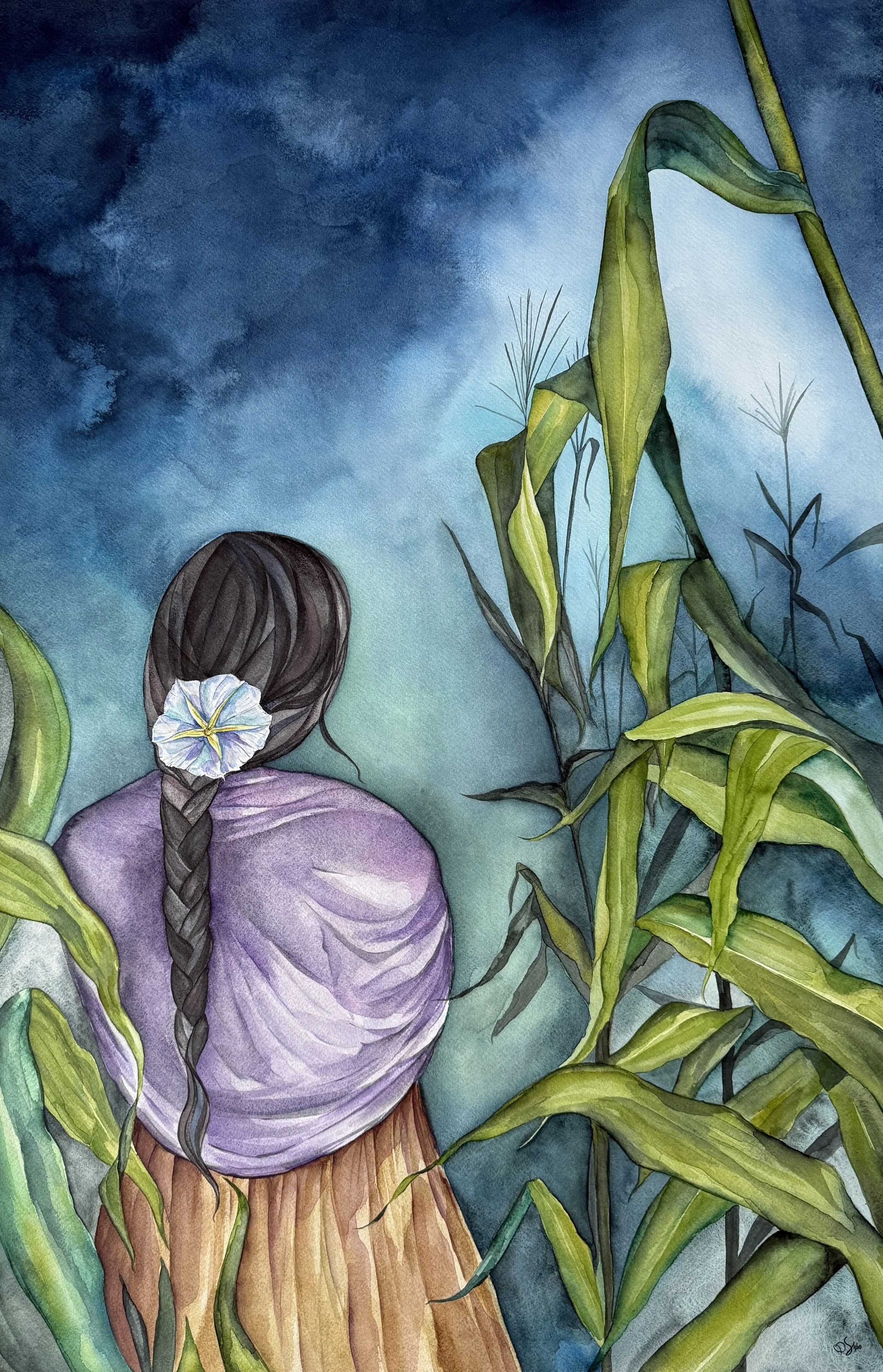 El misterio de una flor de luna
