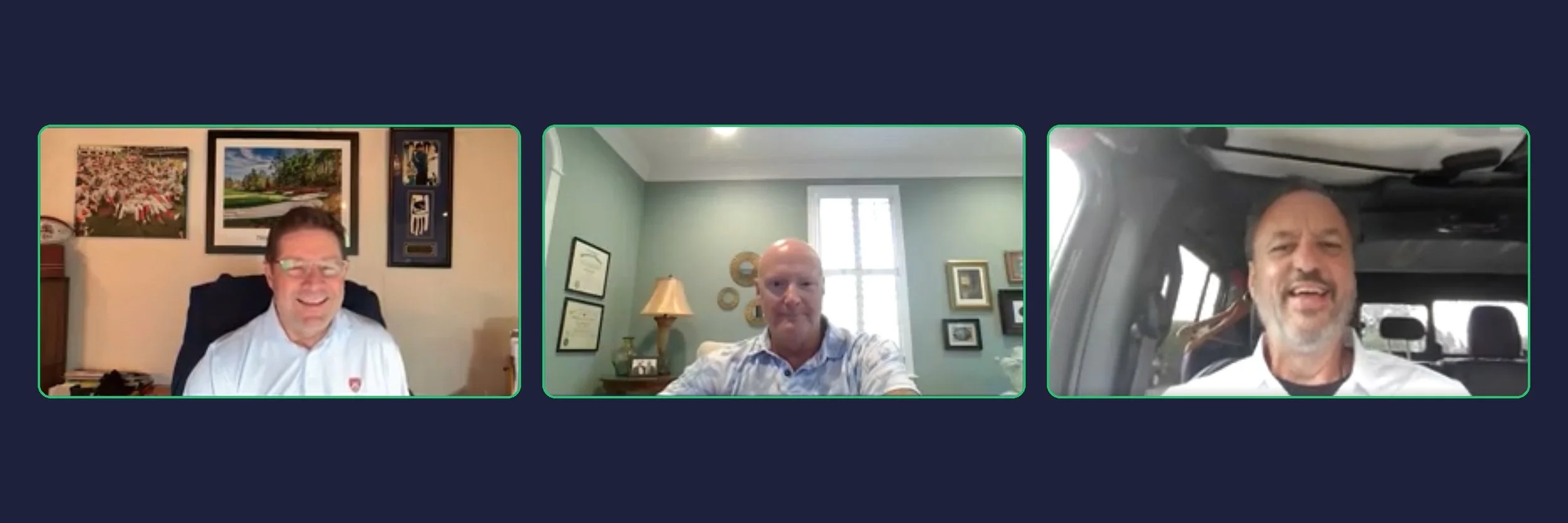 Pat Ennis and Walter Deyhle in conversation with a guest on the ExitReadiness® PODCAST.