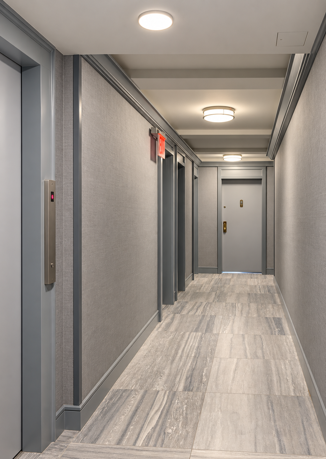 Gramercy Park building hallways