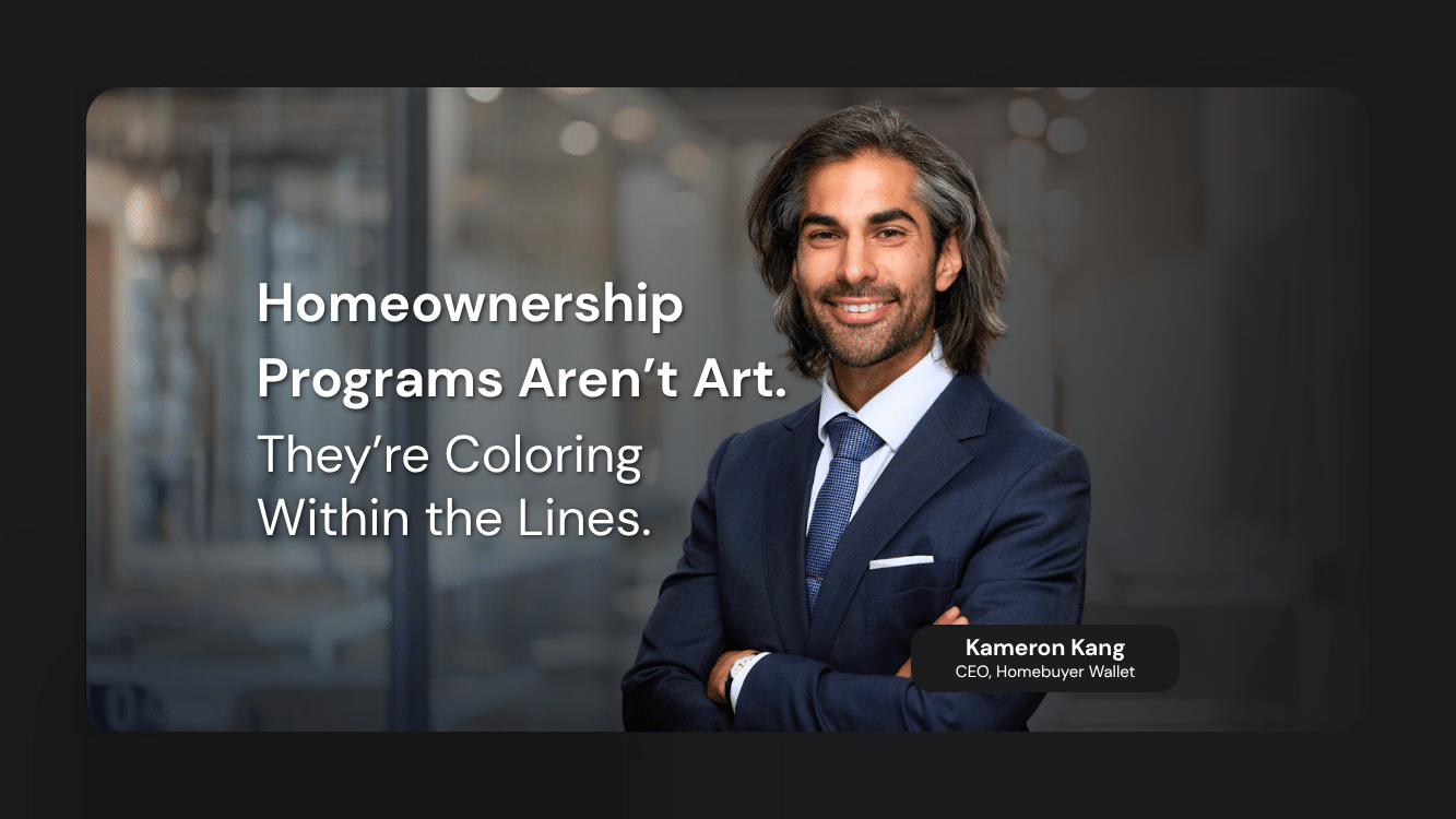 Homeownership Programs Aren’t Art. They’re Coloring Within the Lines.