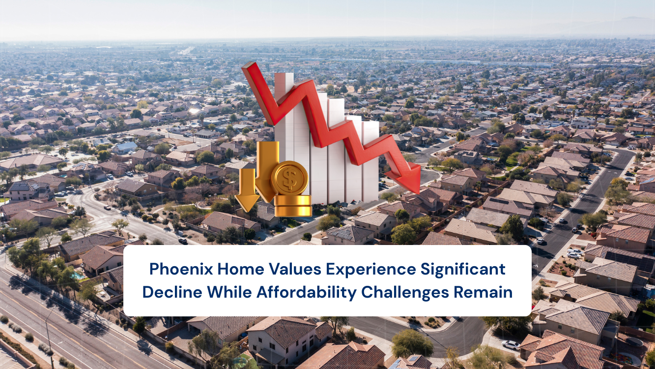 Phoenix Home Values Experience Significant Decline While Affordability Challenges Remain