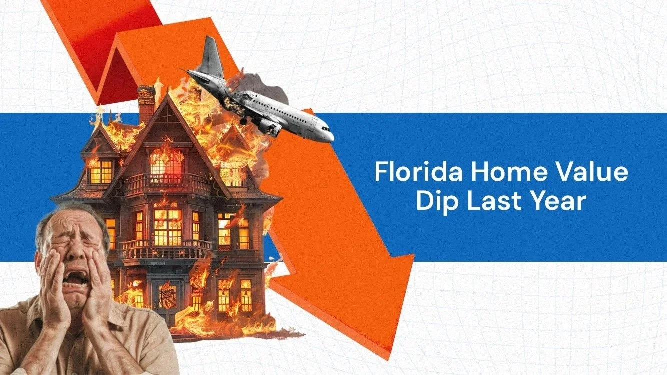 Florida Home Value Dip Last Year